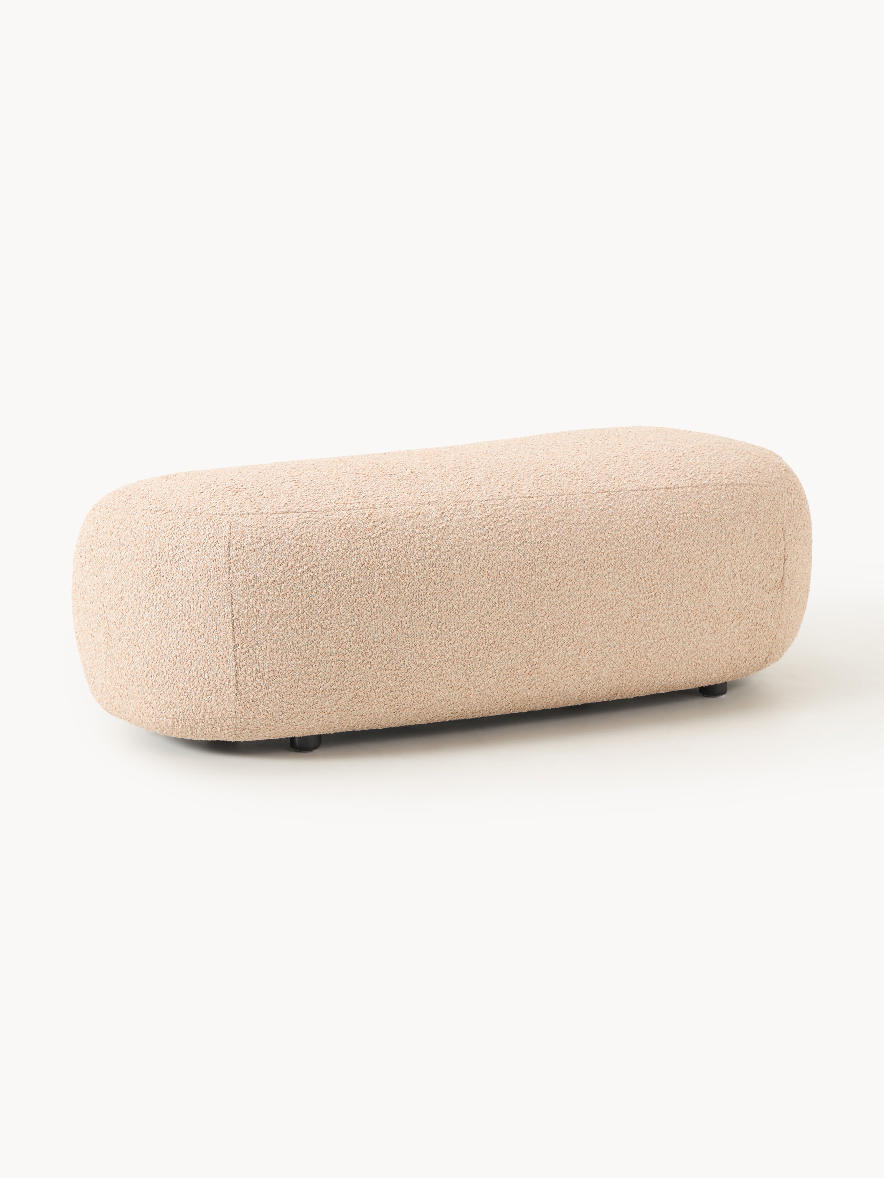 Alba Bouclé XL Ottoman
