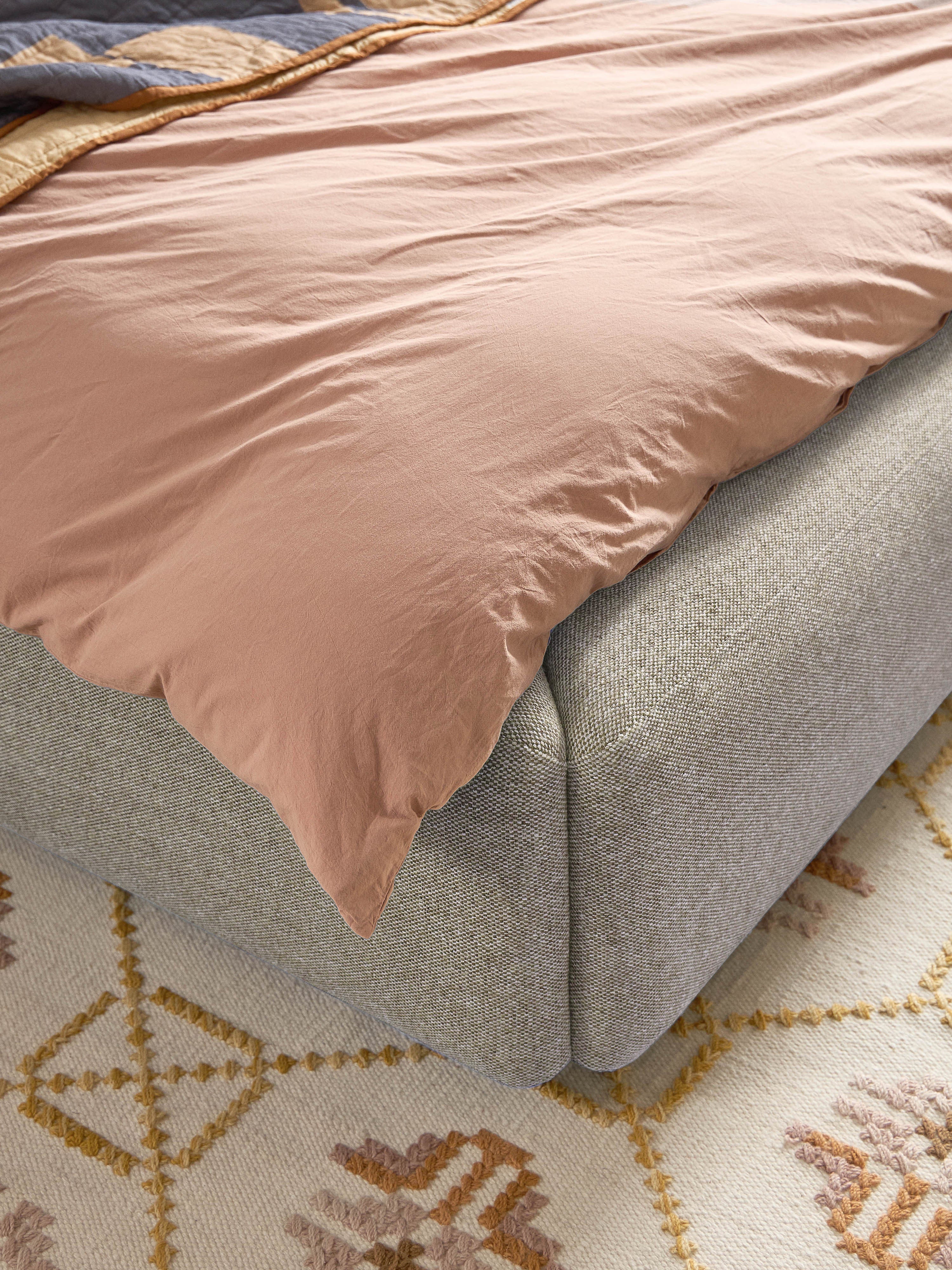 Melva Upholstered Bed with Storage