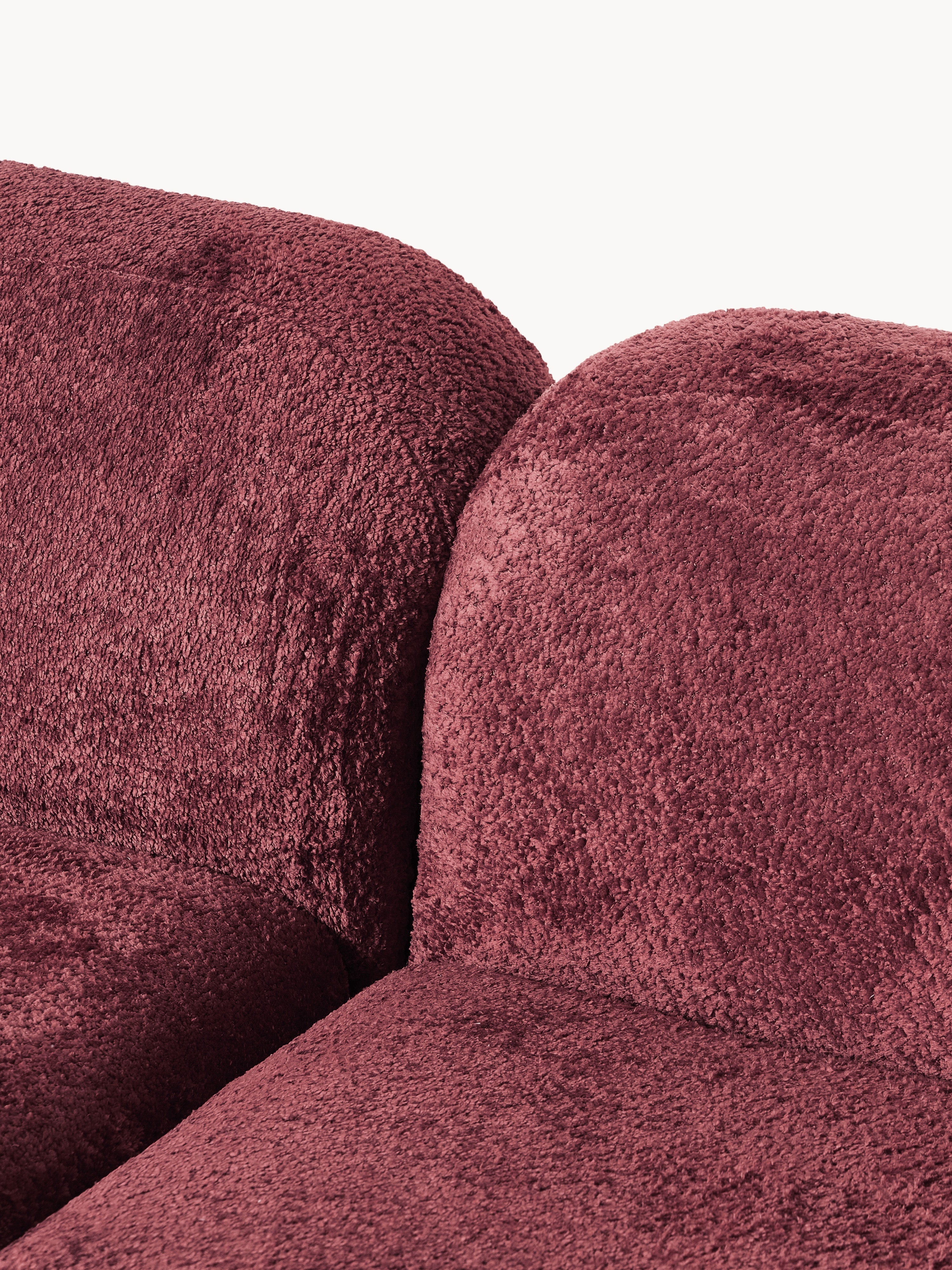 Wolke XL Modular Teddy Bouclé Corner Sofa with Chaise Ends