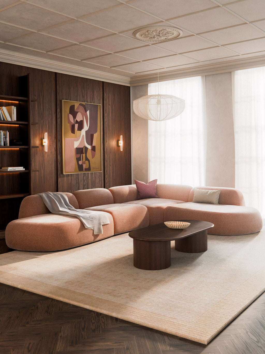 Wolke XL Modular Corner Sofa with Chaise Ends