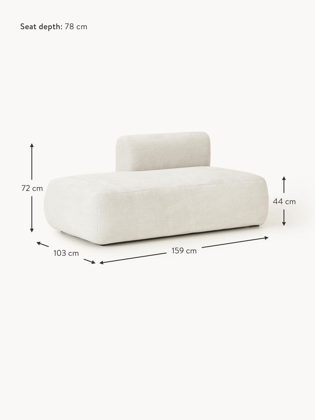 Sofia Chaise Module