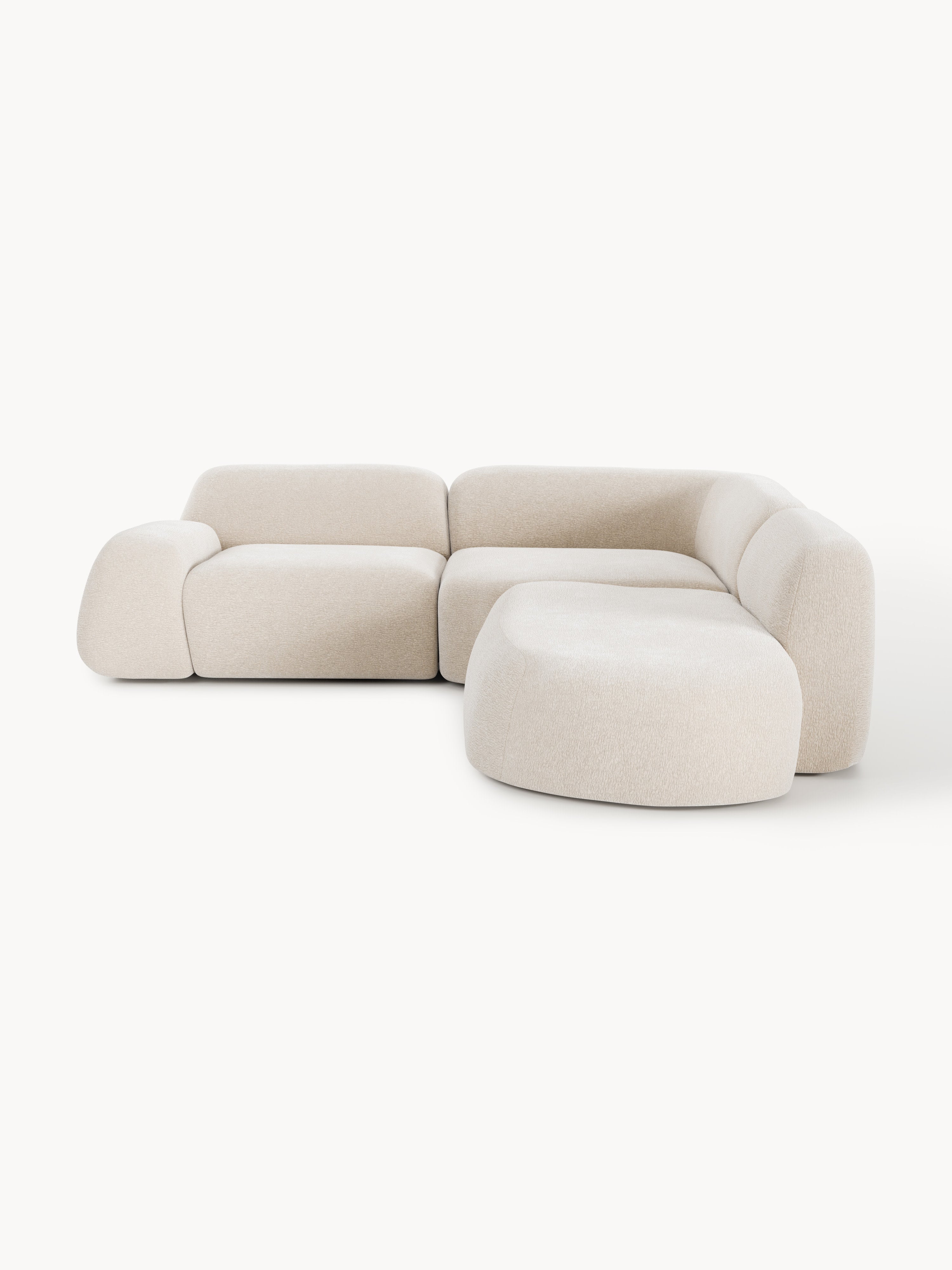 Wolke Modular Corner Sofa (4-seater) with Chaise End