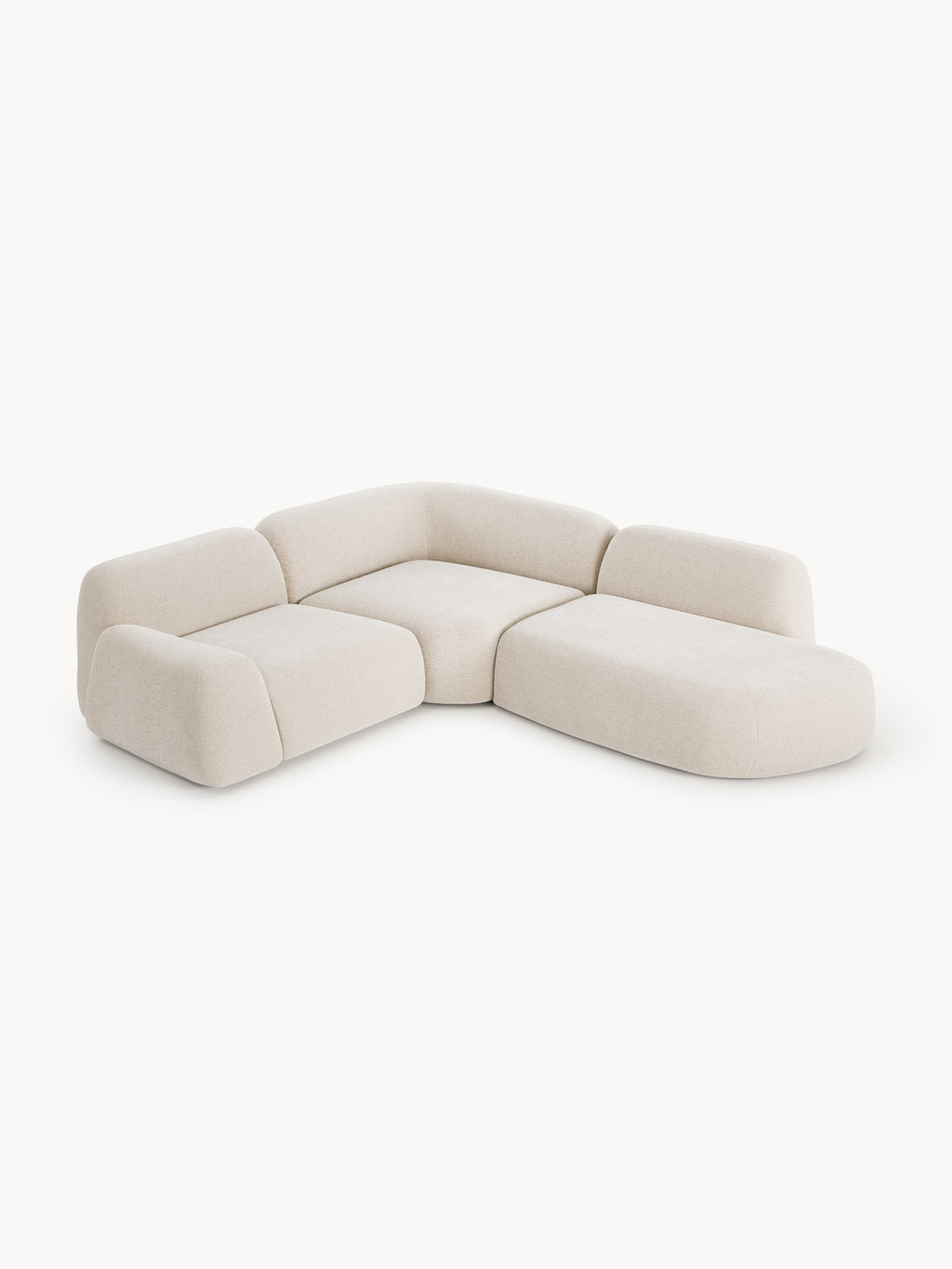 Wolke Modular Corner Sofa (4-seater) with Chaise End
