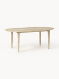 Gallery image 1 - Oval Oak Wood Dining Table Archie, 200 x 100 cm