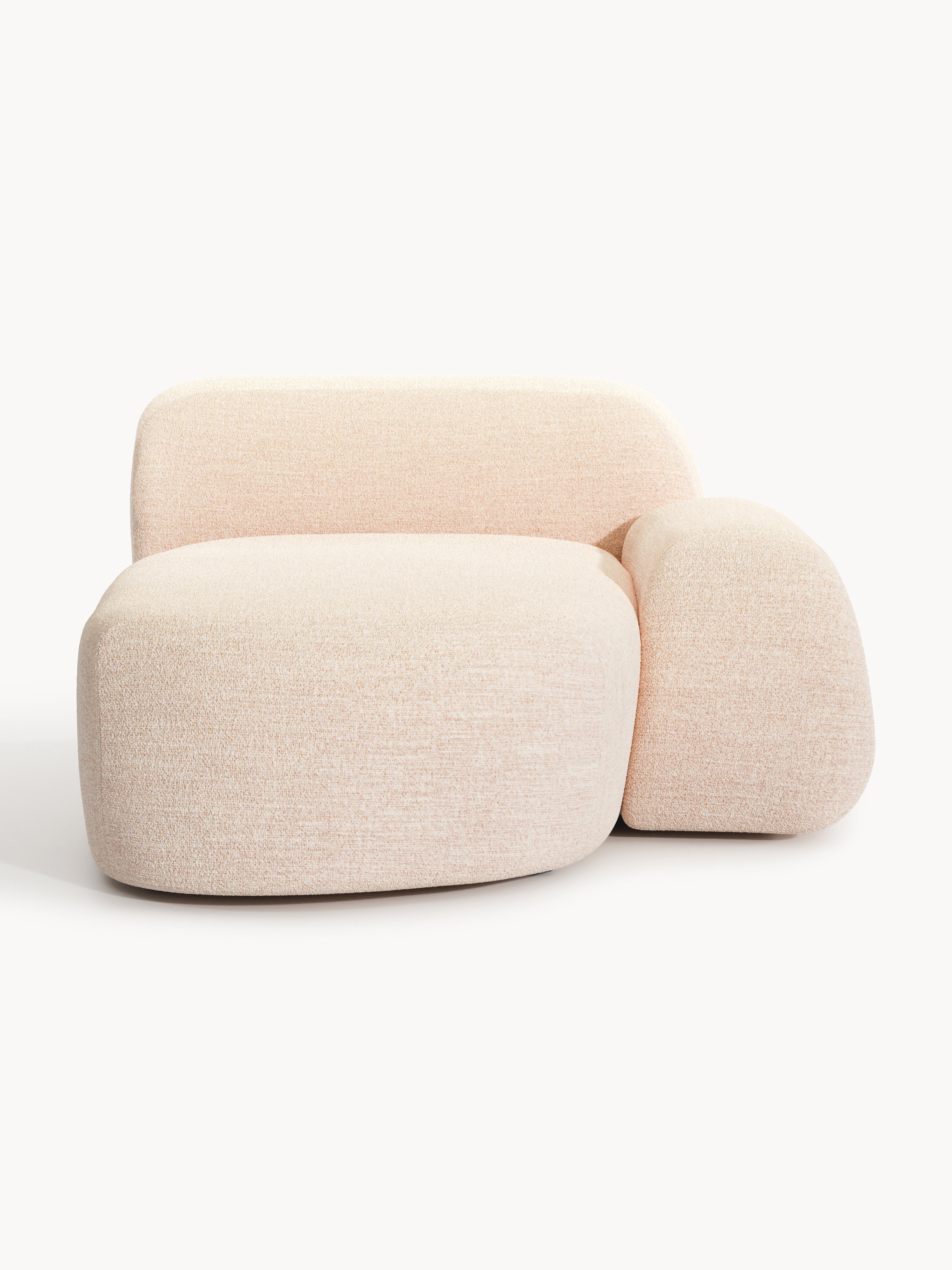 Gallery image 1 - Bouclé Chaise Corner Module Wolke