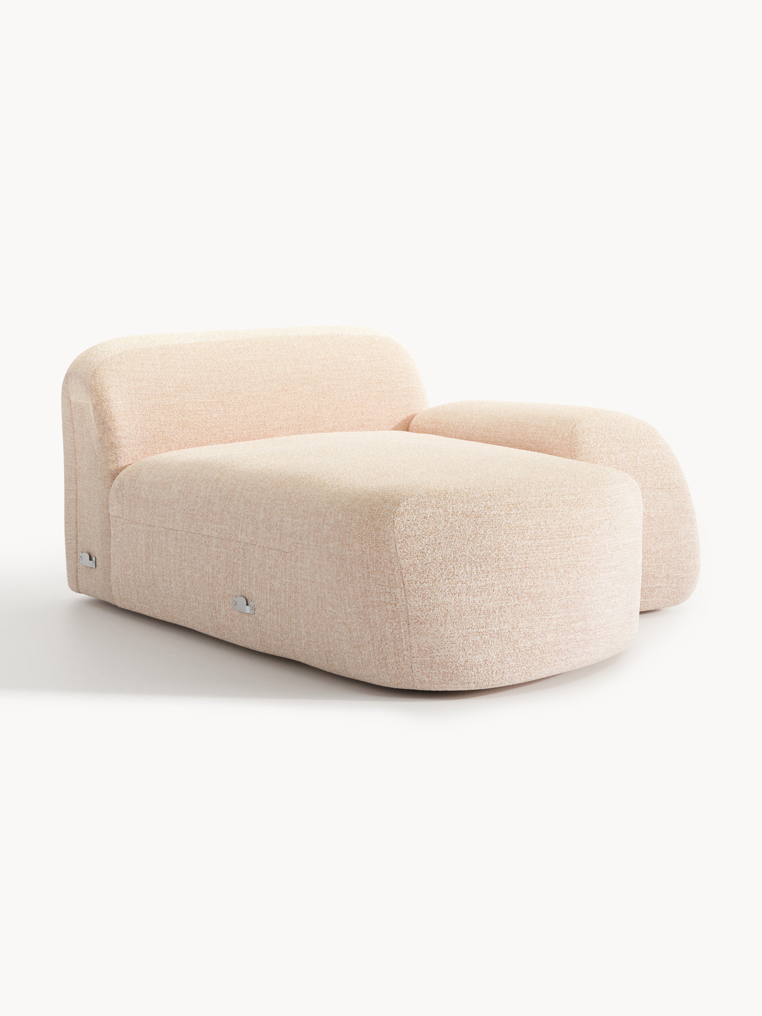 Wolke Bouclé Chaise Corner Module