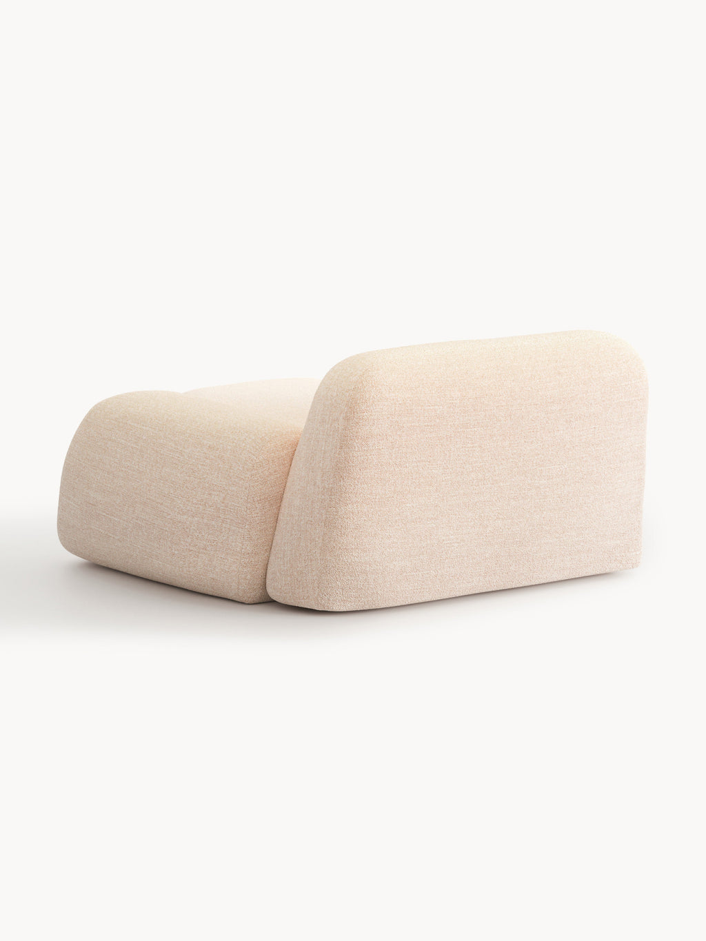Wolke Bouclé Chaise Corner Module