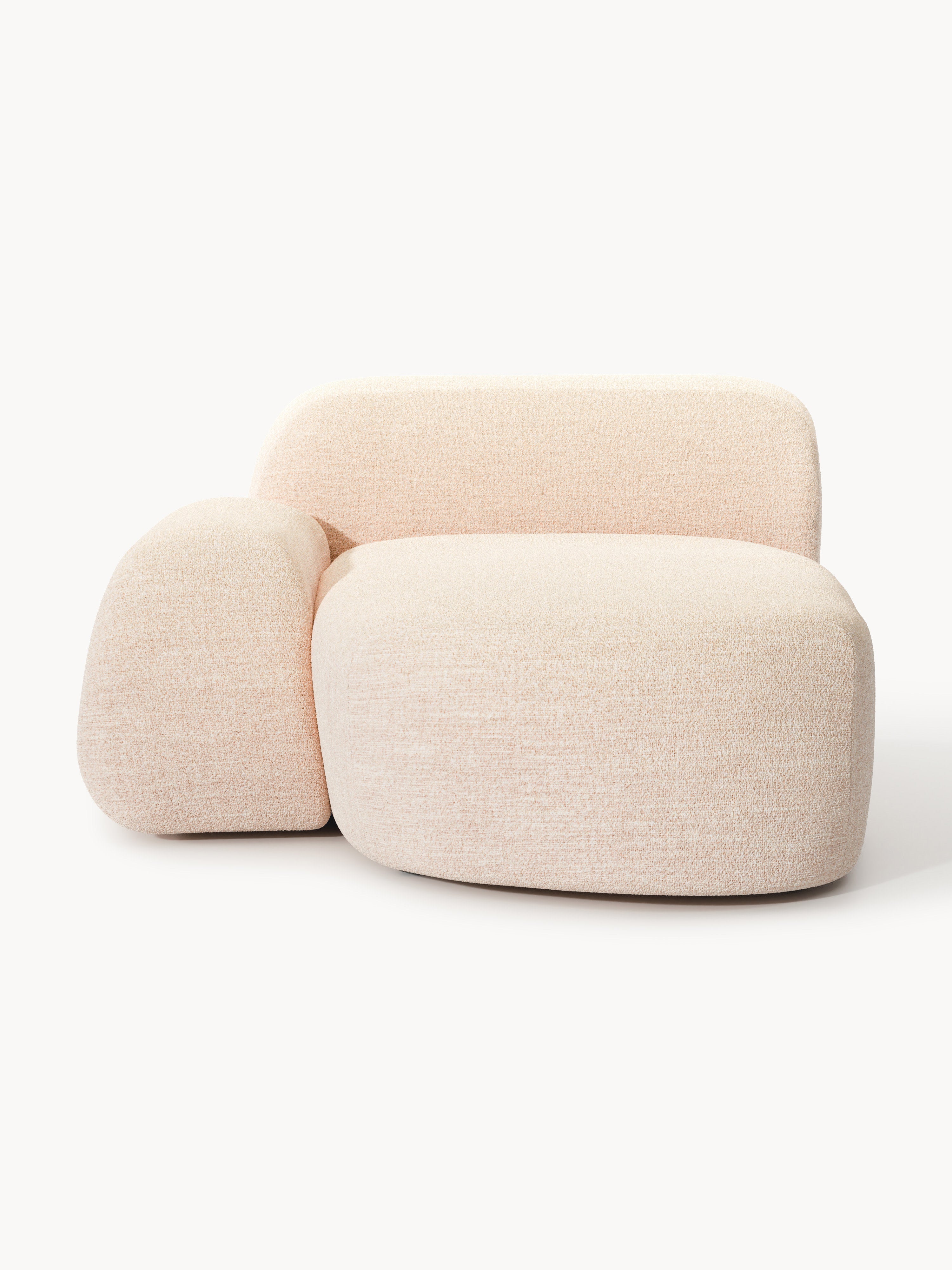 Wolke Bouclé Chaise Corner Module