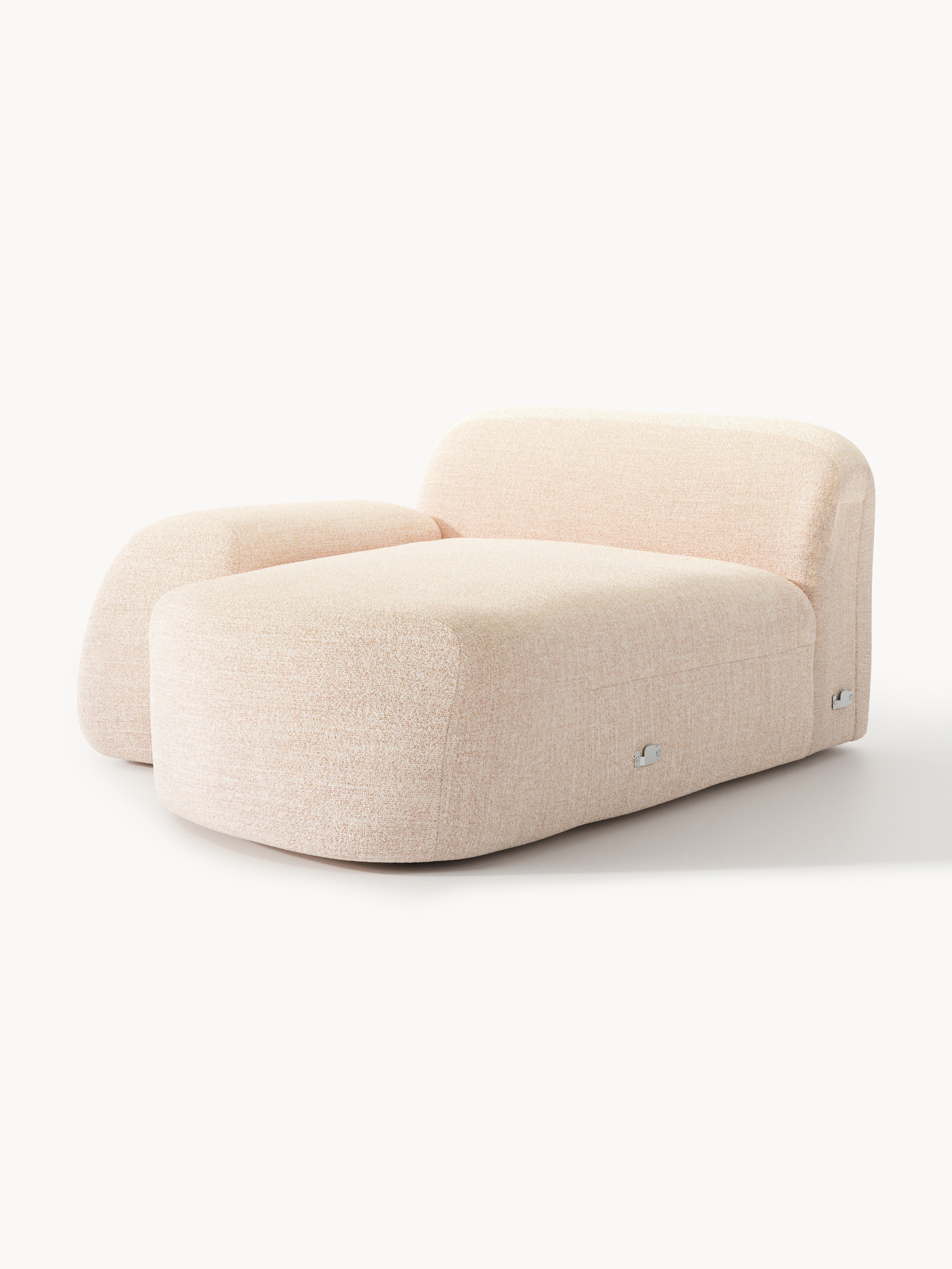 Wolke Bouclé Chaise Corner Module