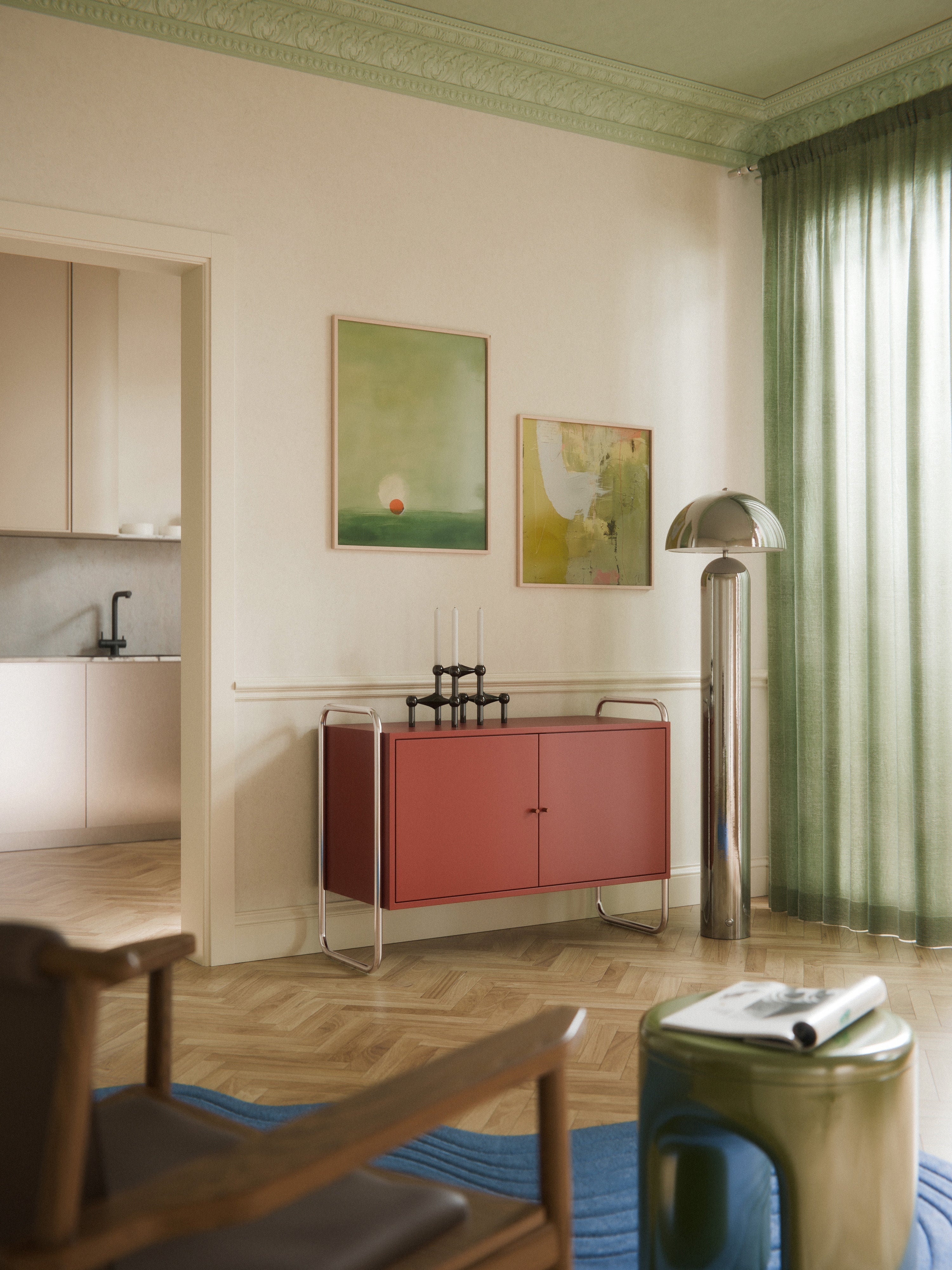 Robyn Metal Sideboard