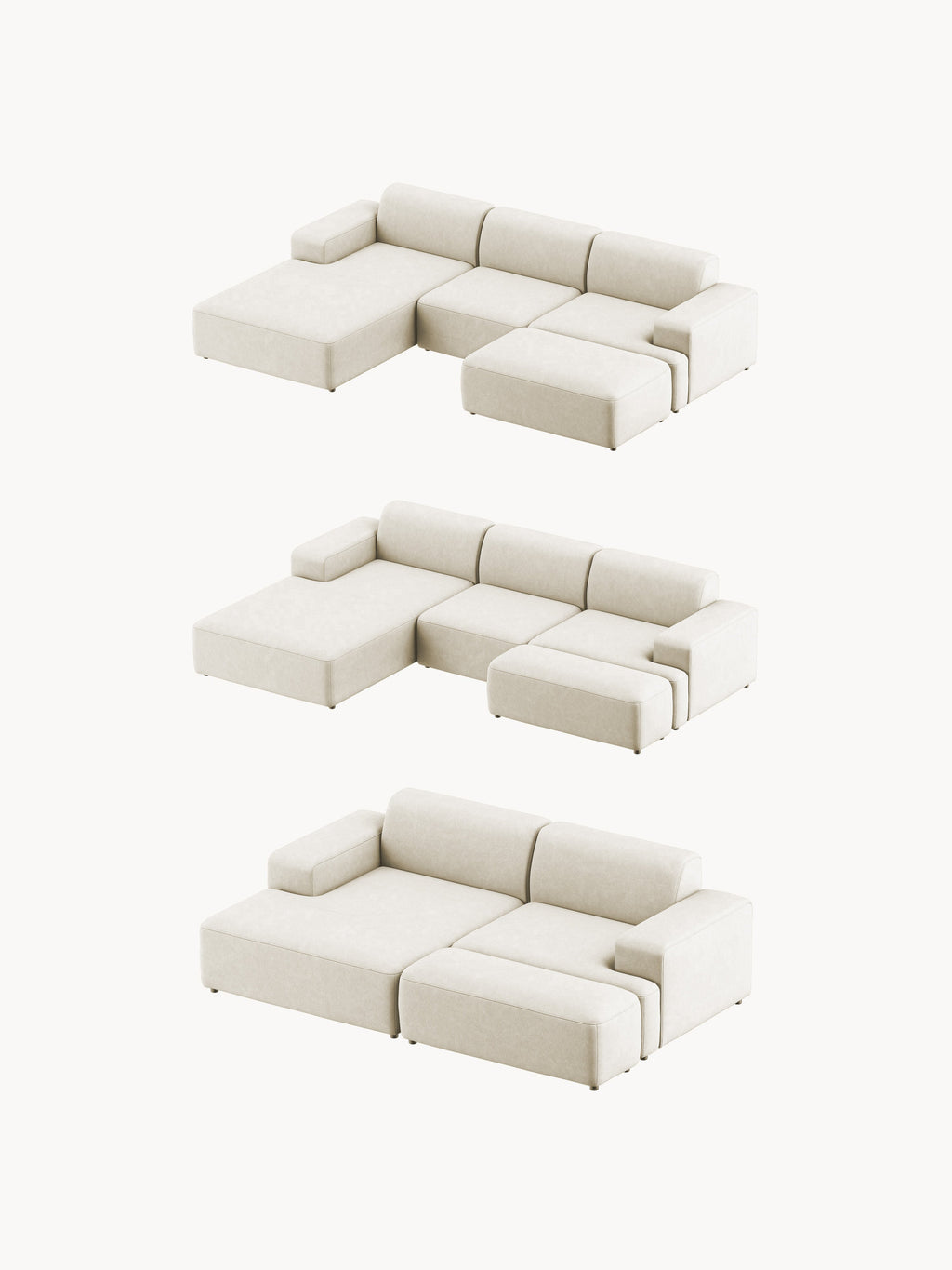 Melva Corner Sofa (4-seater)