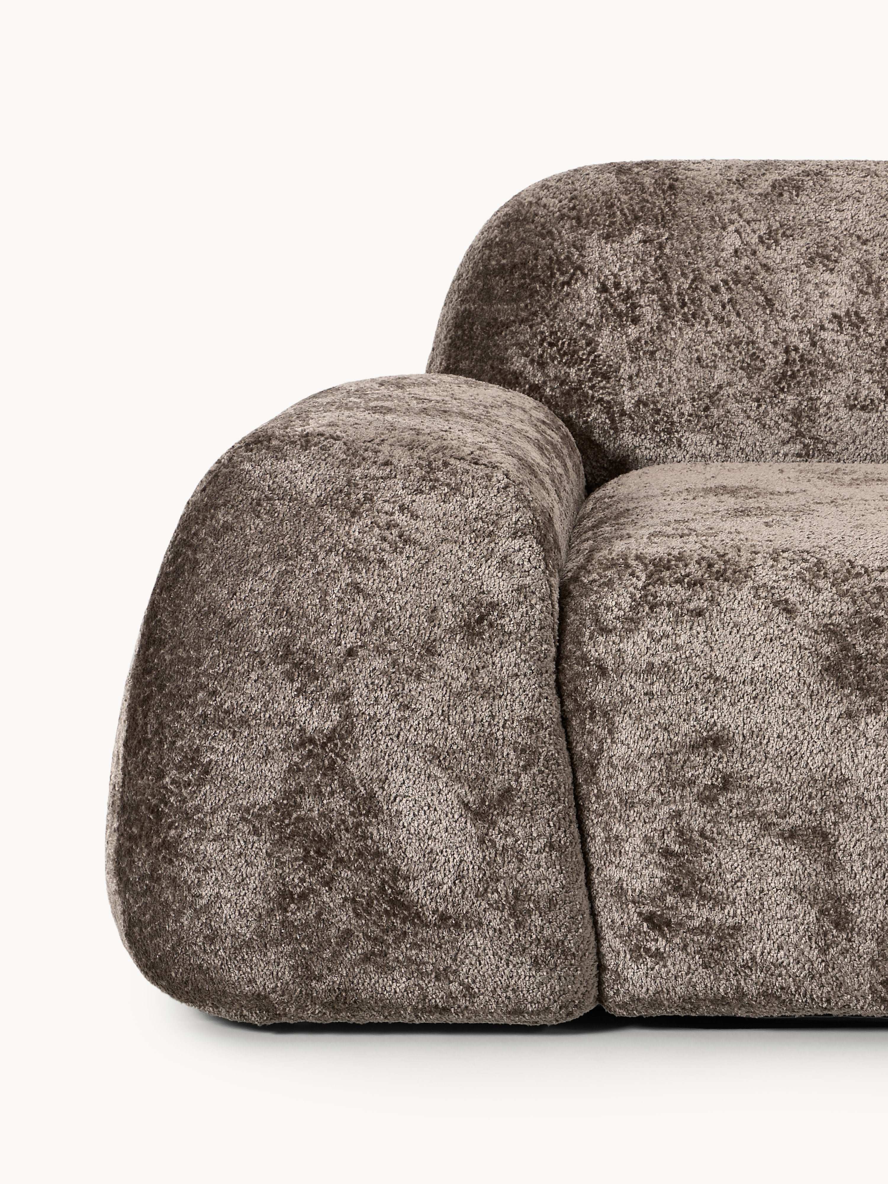 Wolke Modular Teddy Bouclé Corner Sofa (4-seater)