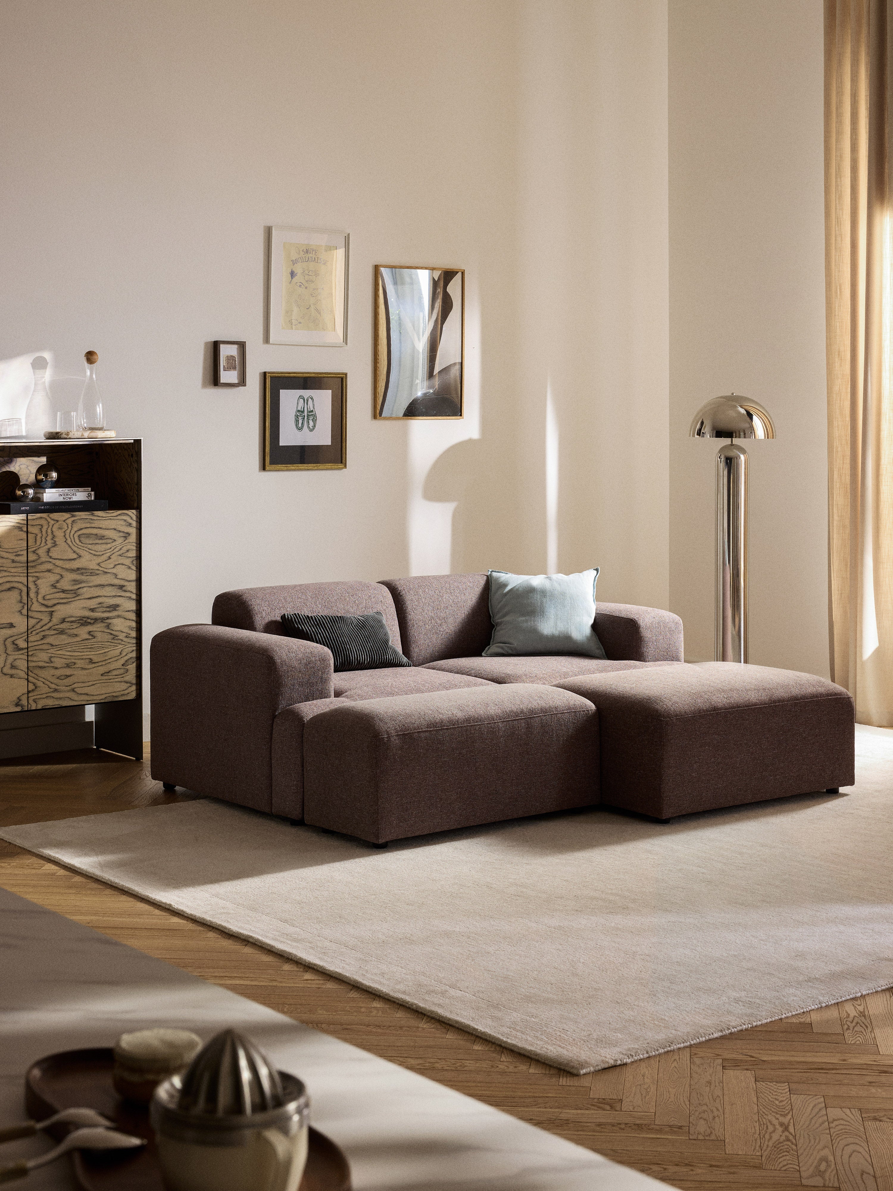 Melva Ottoman, W 99 x D 42 cm