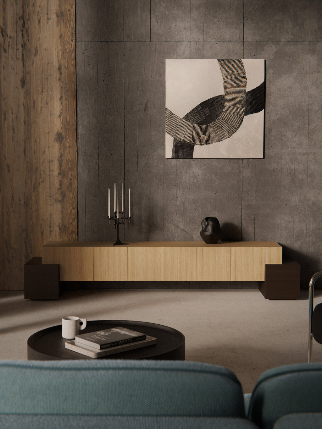 Pino Wooden TV Stand