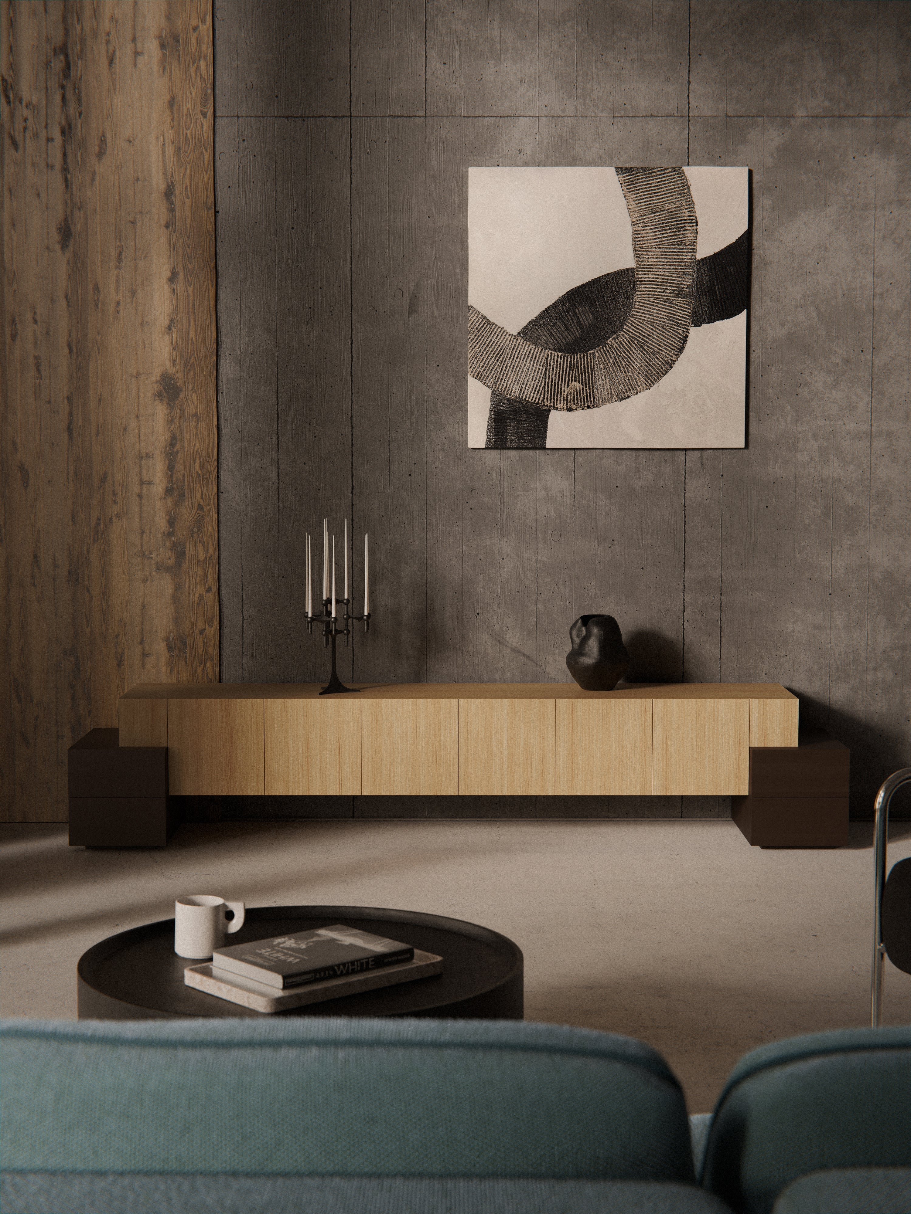 Pino Wooden TV Stand