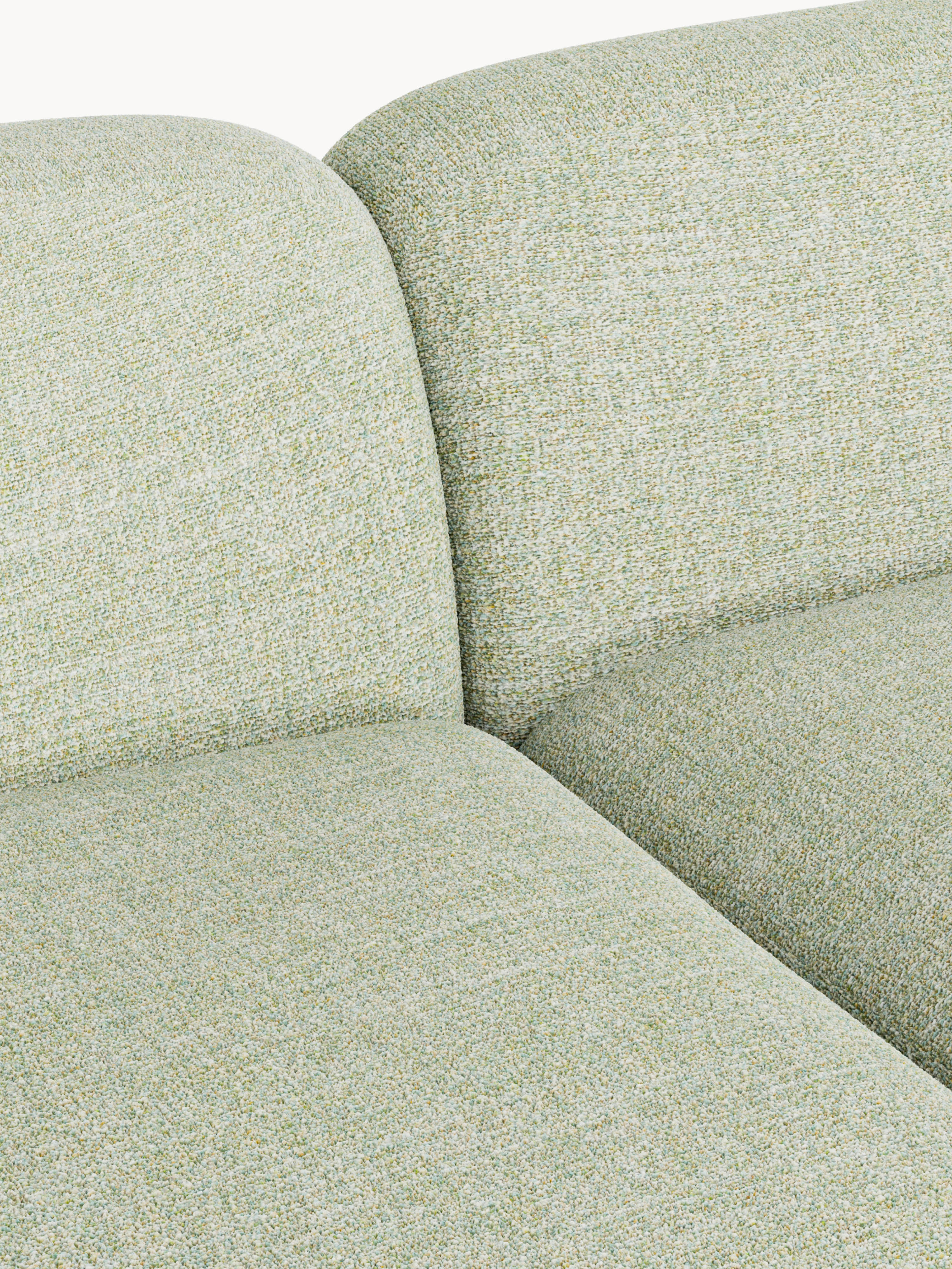 Wolke Modular Bouclé Corner Sofa (4-seater) with Chaise End