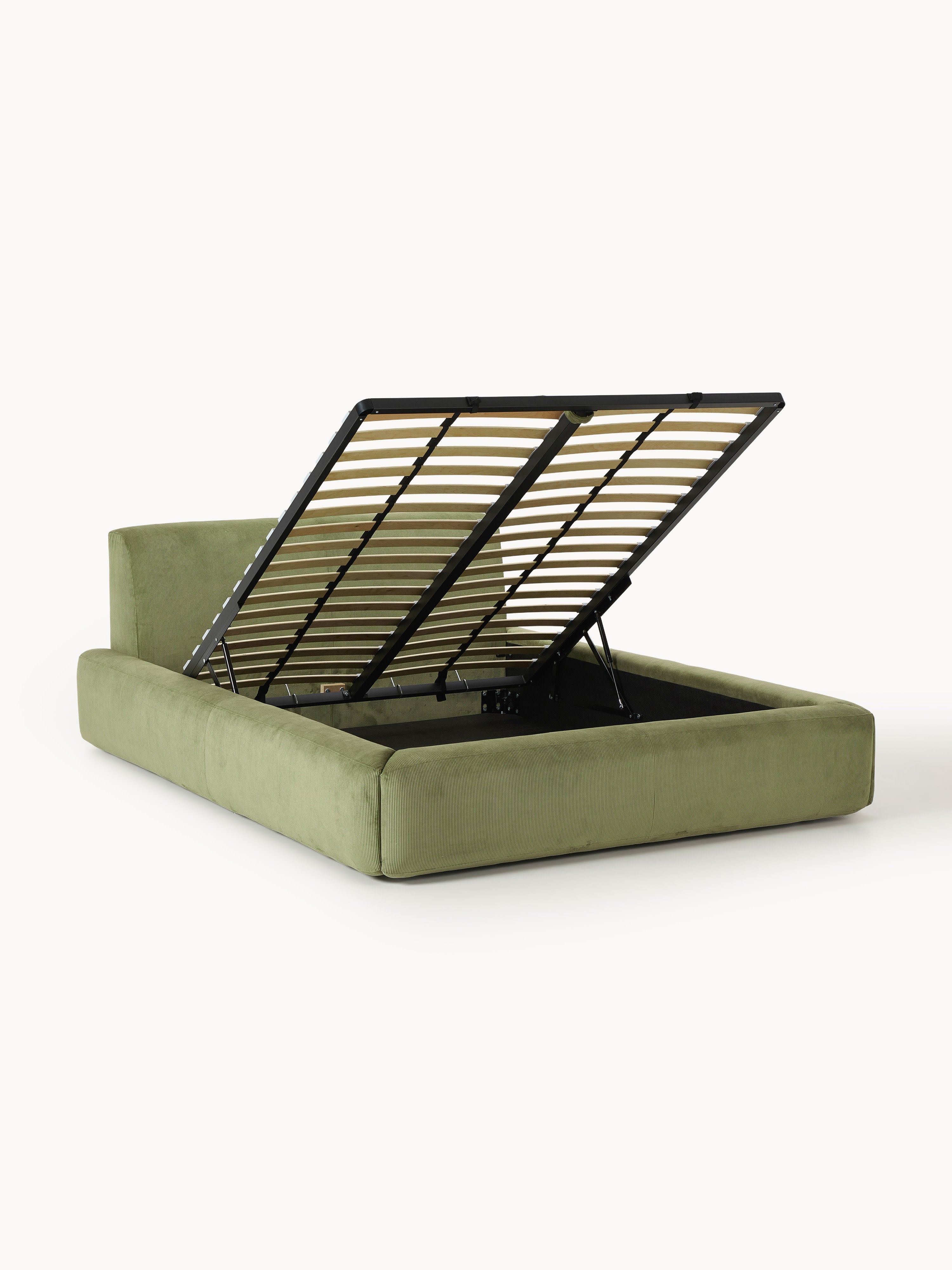 Melva Upholstered Bed with Storage