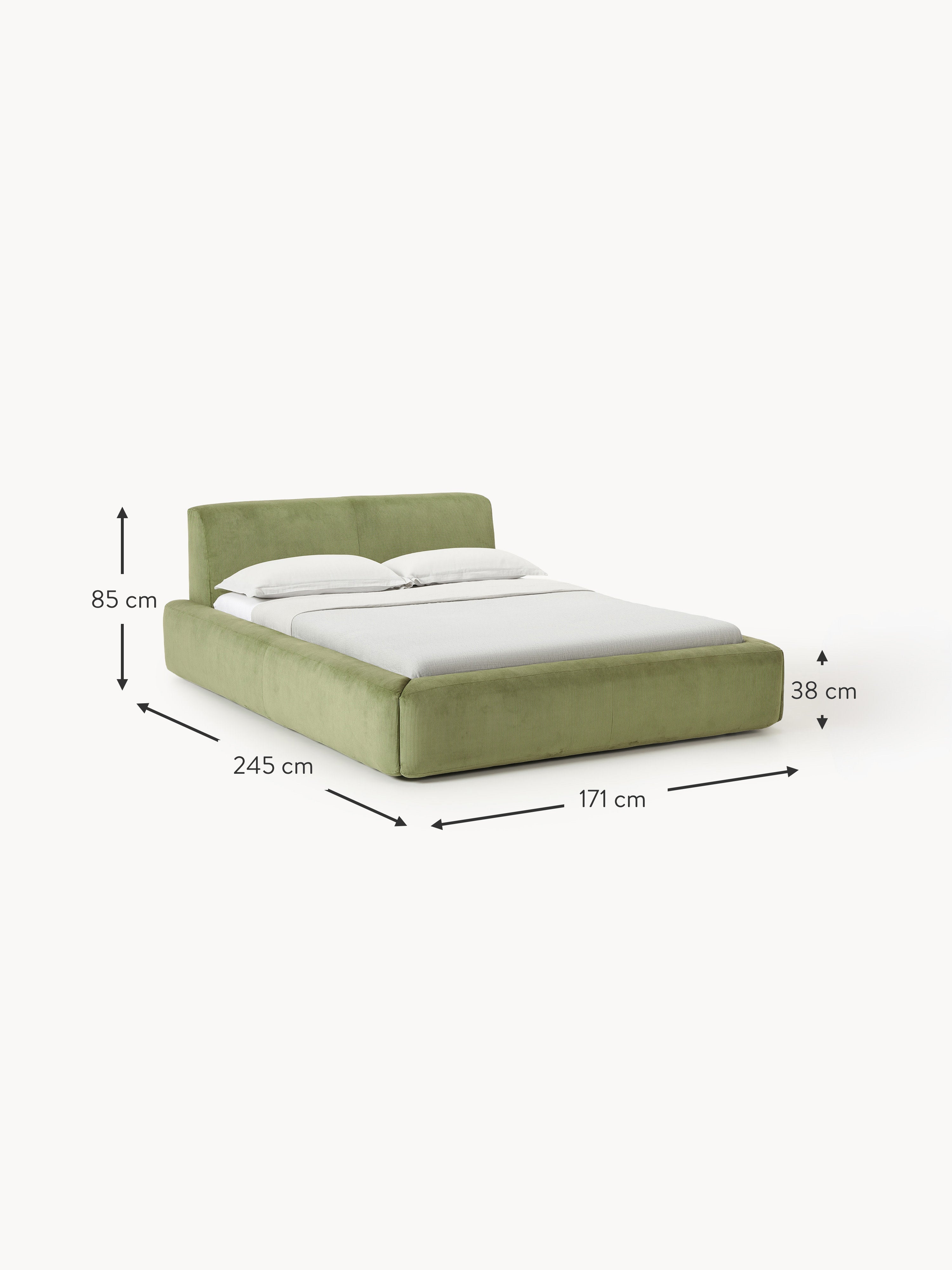 Melva Upholstered Bed with Storage