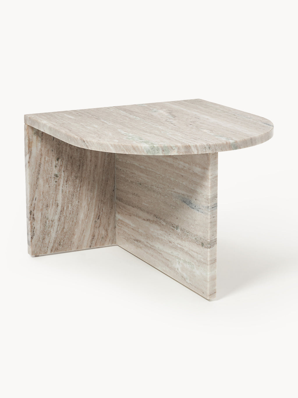 Gallery image 1 - Oval Marble Coffee Table Leander