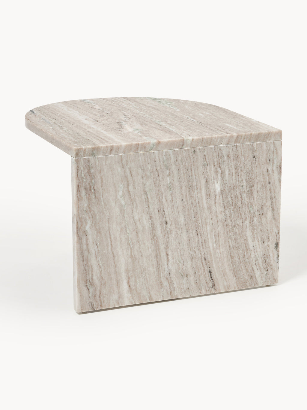Leander Oval Marble Coffee Table