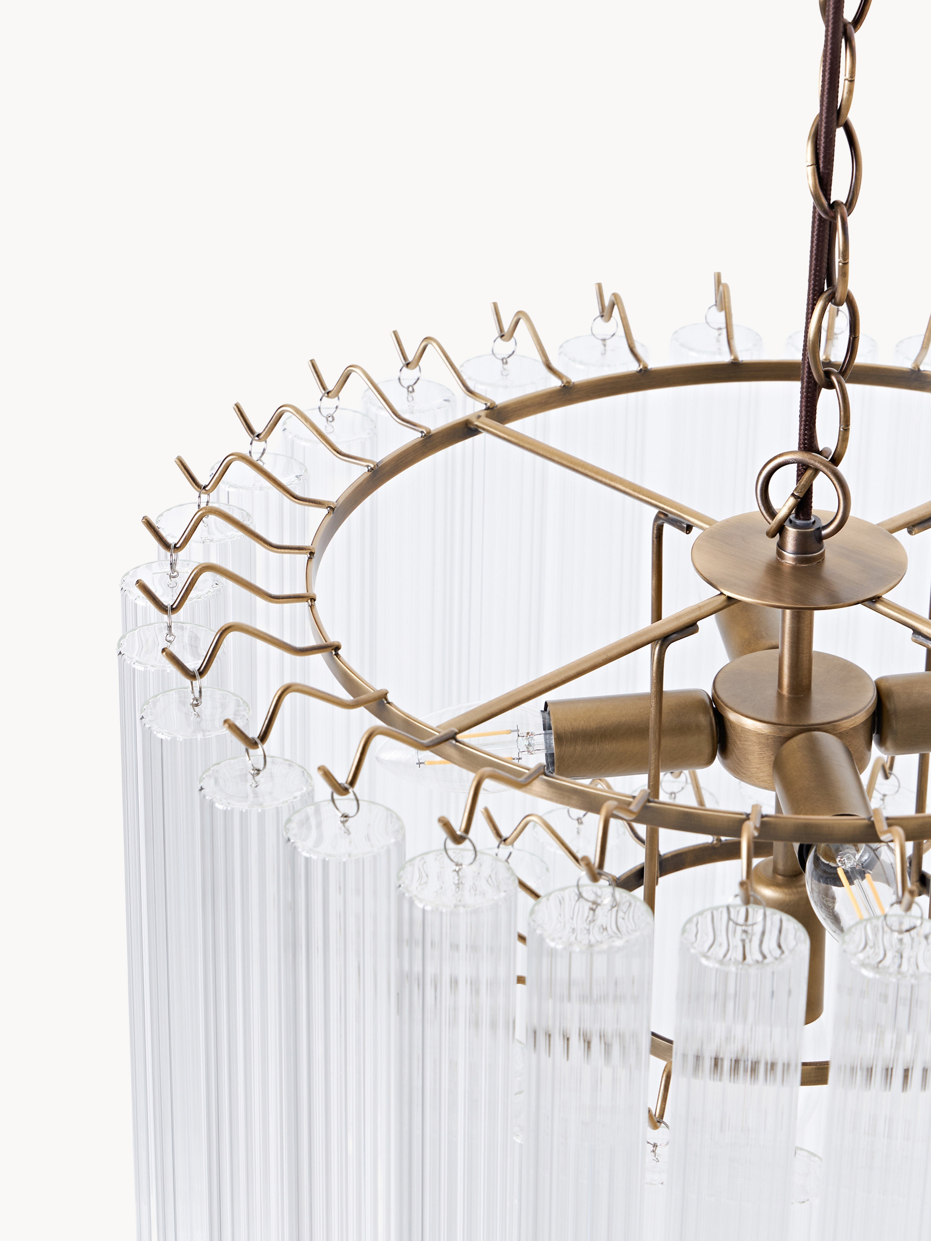 Janae Glass Chandelier