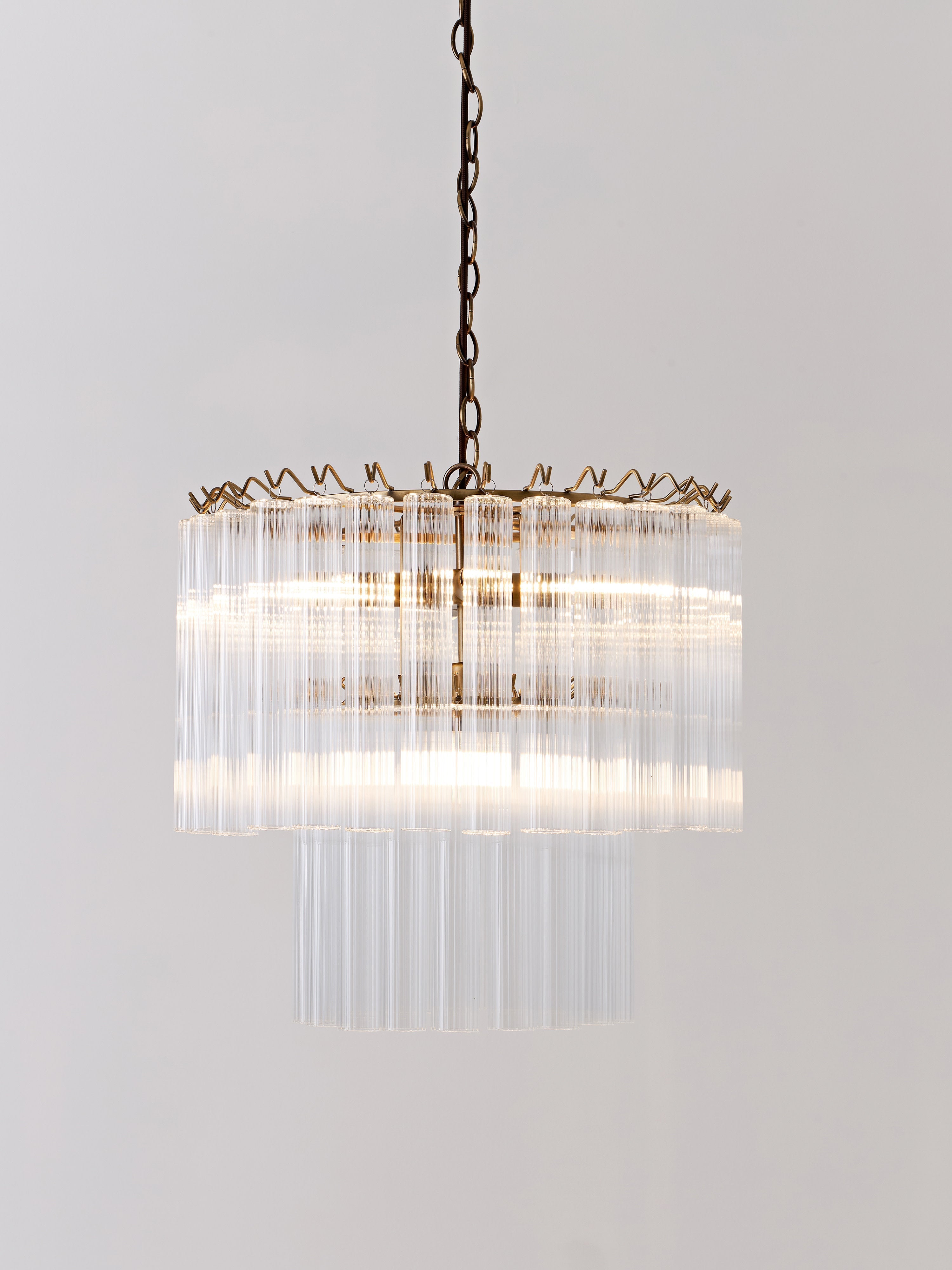 Janae Glass Chandelier