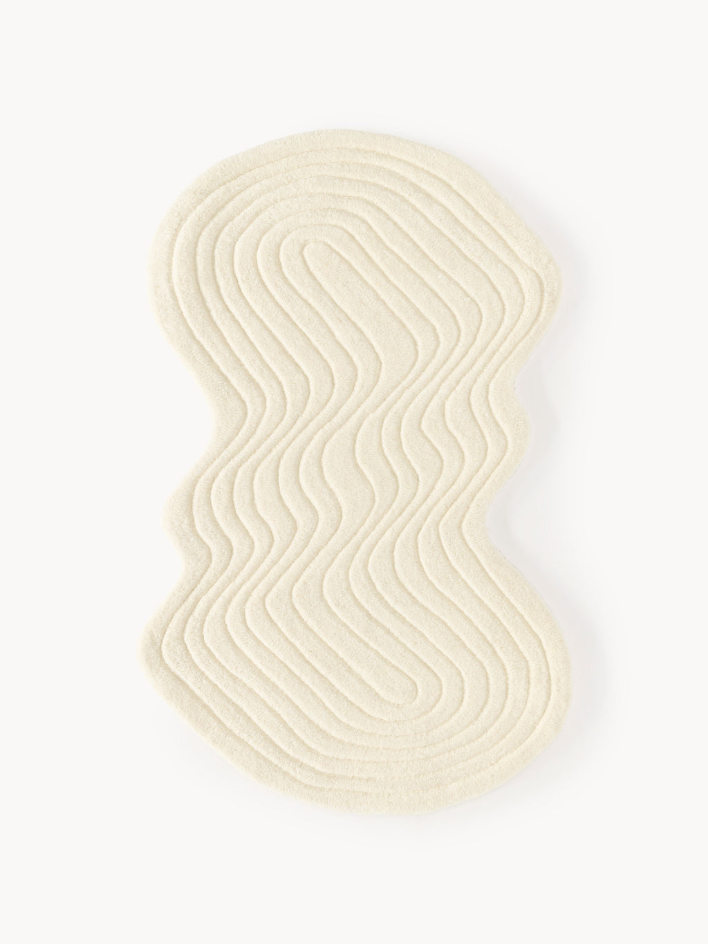 Gallery image 1 - Organic-Shaped Hand-Tufted Wool Rug Aliza
