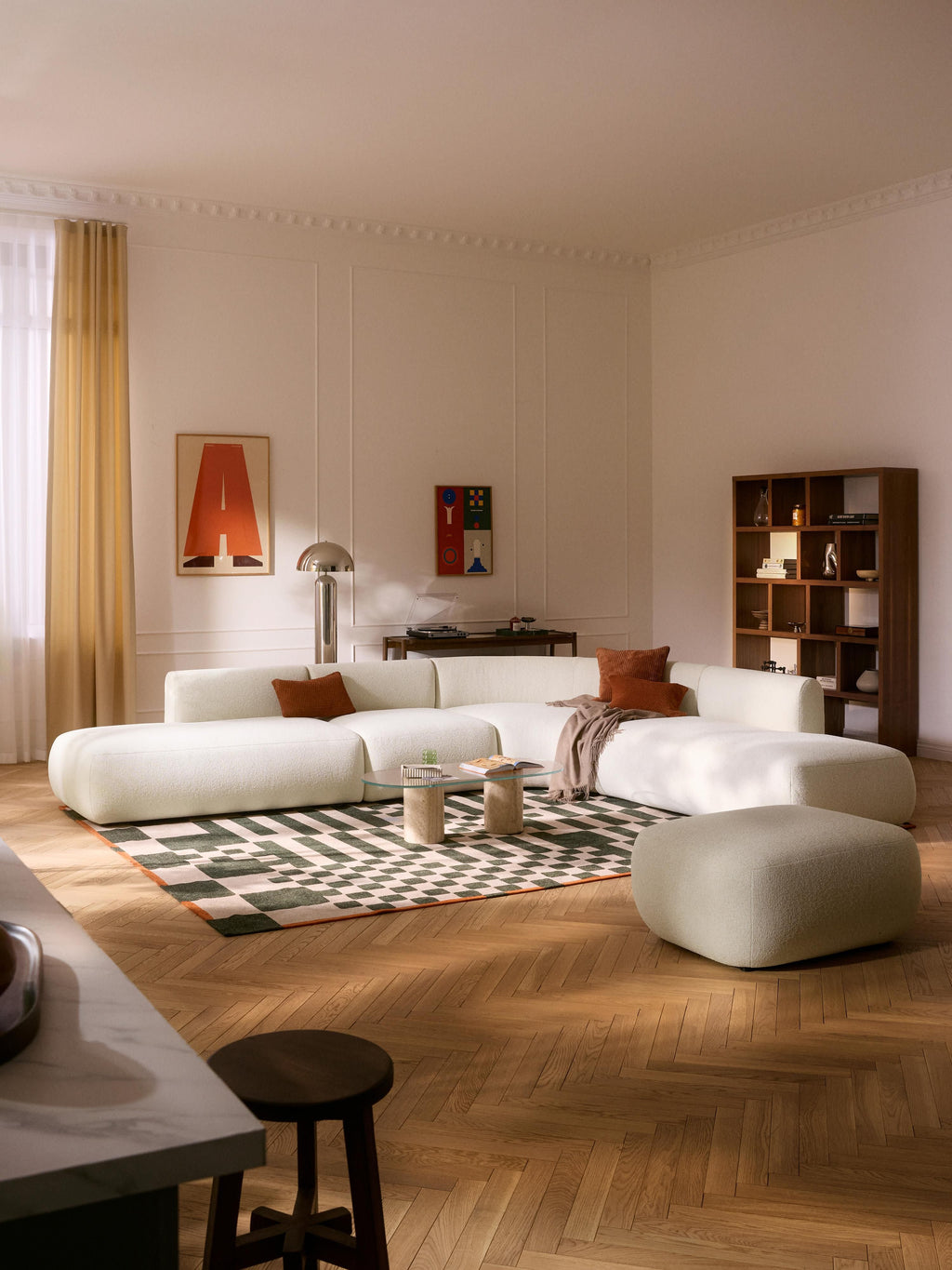 Sofia XL Modular Bouclé Corner Sofa