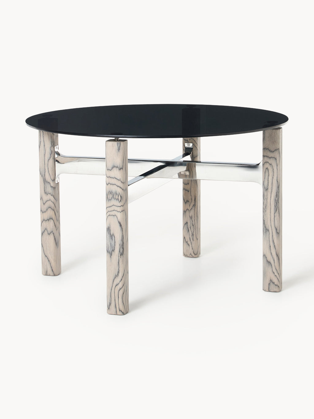 Sam Dining Table with Glass Top, in various sizes