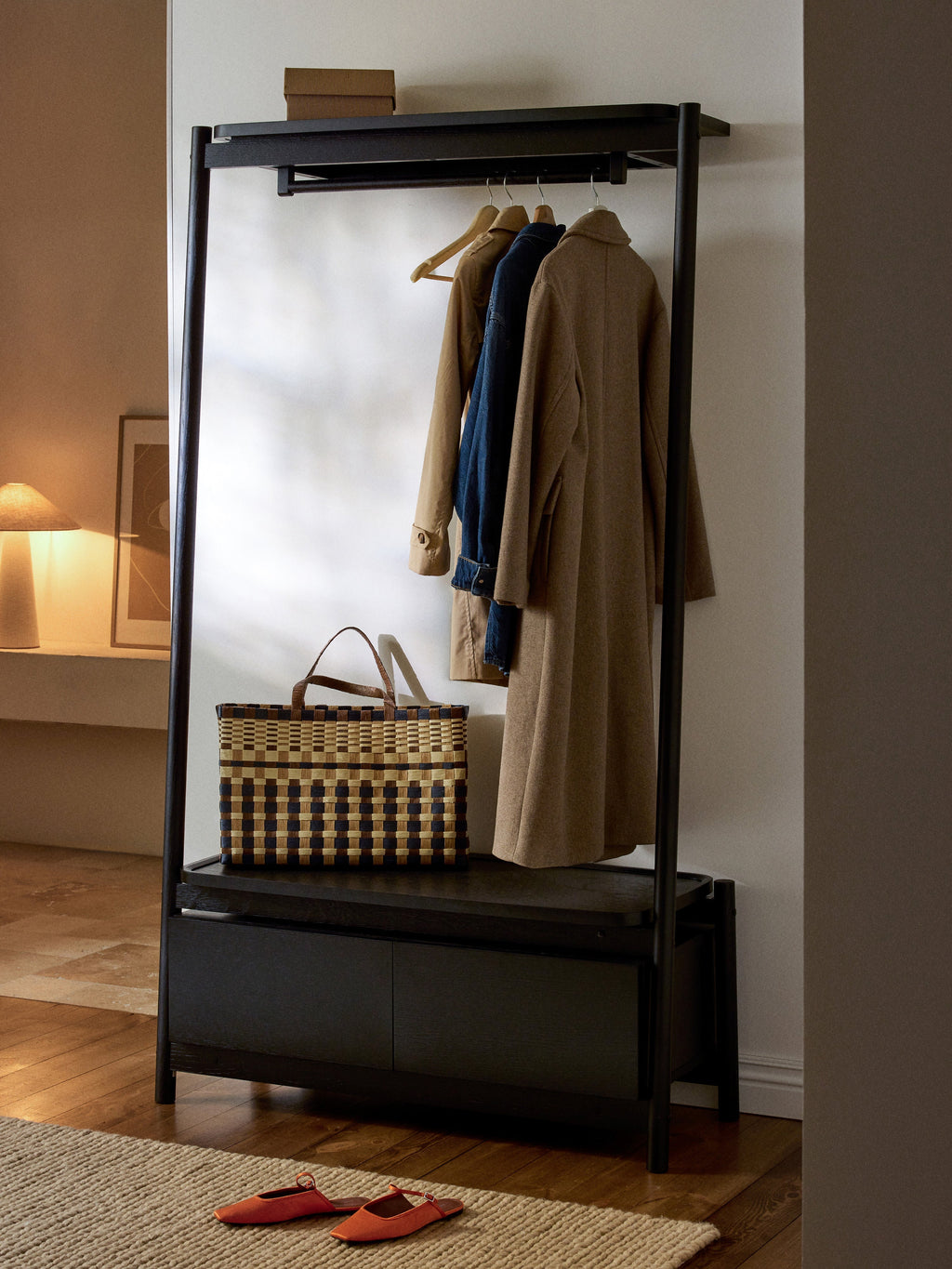 Libby Wooden Coat Rack