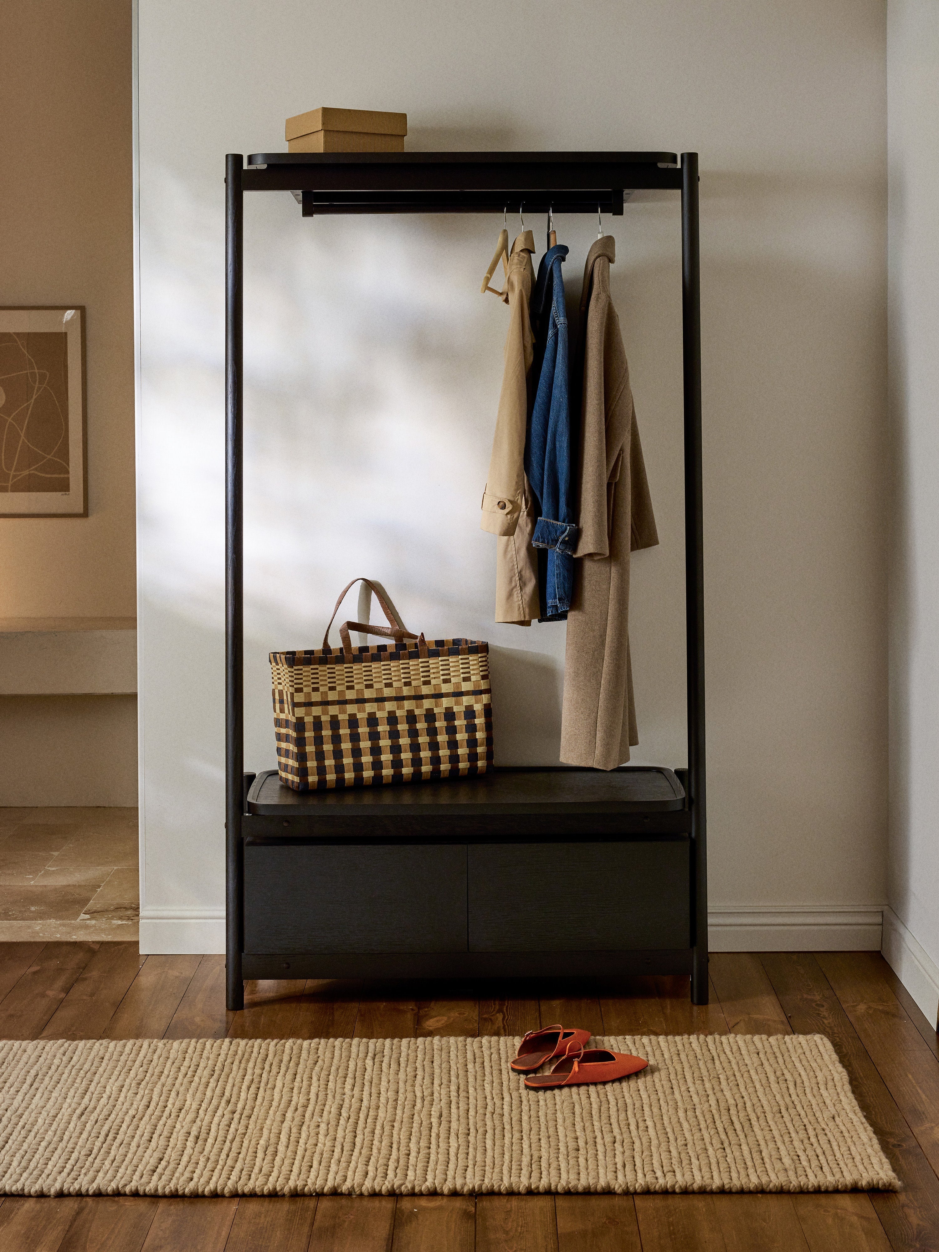 Libby Wooden Coat Rack