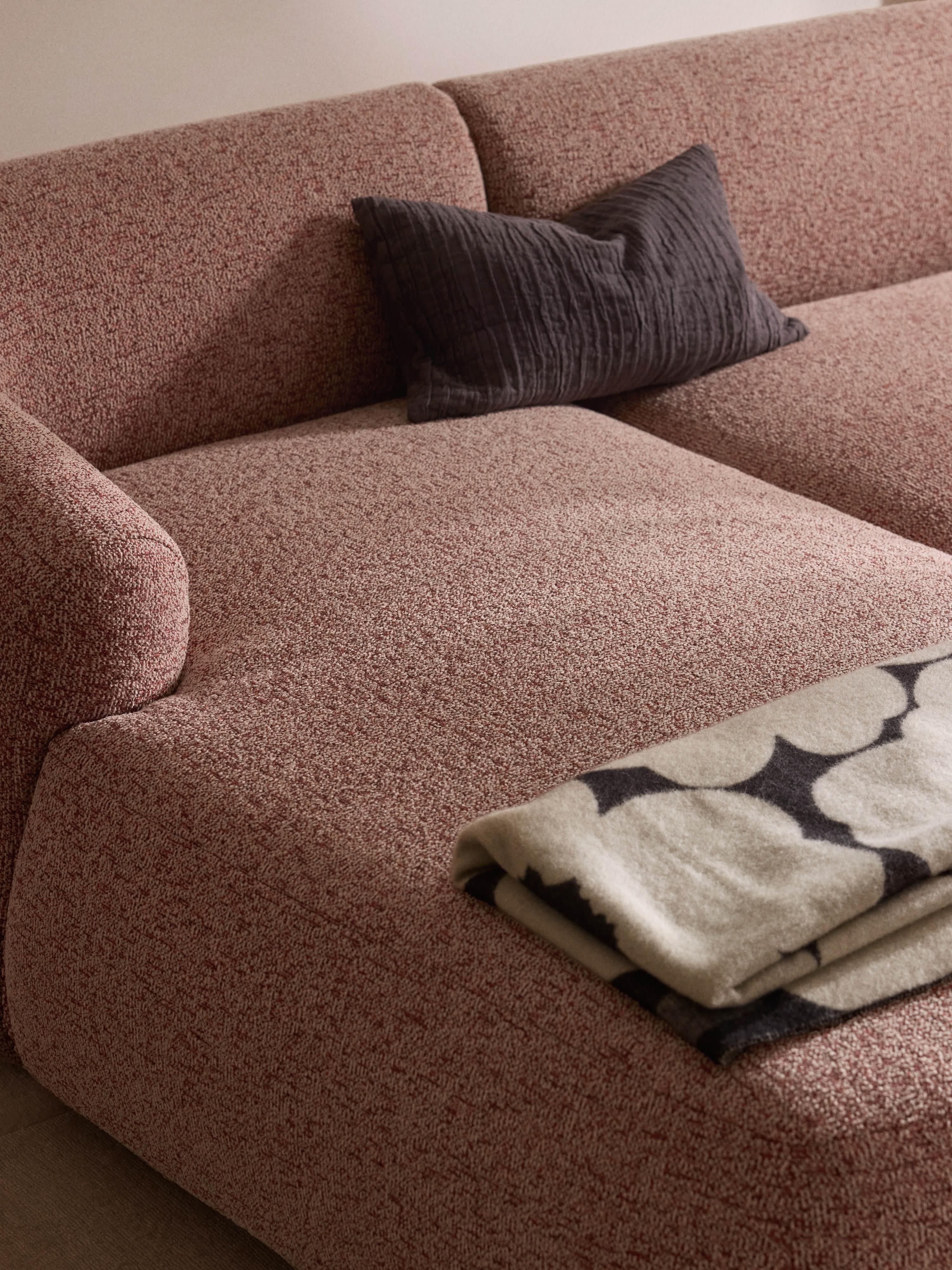 Sofia Bouclé Corner Chaise Module