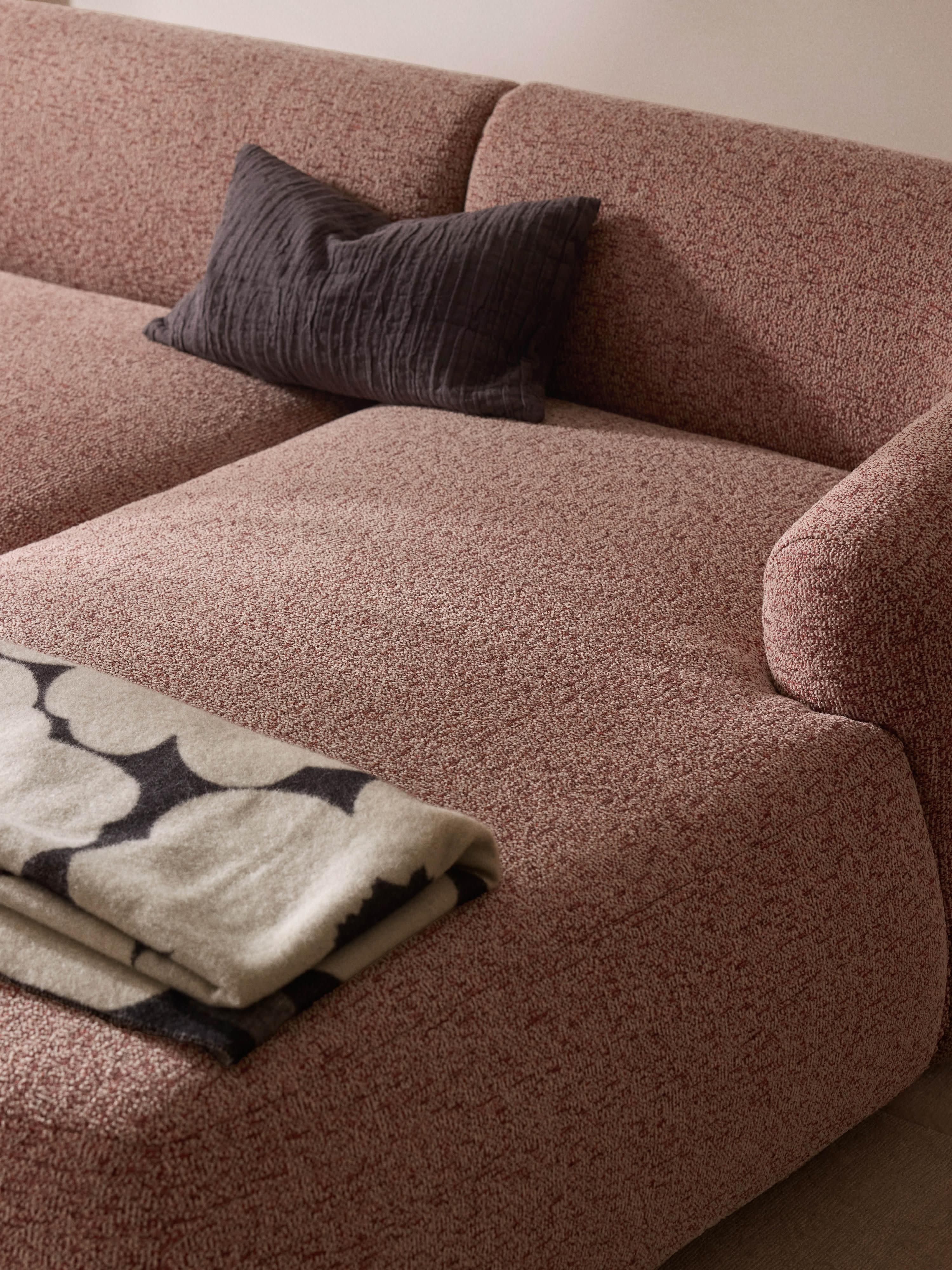 Sofia Bouclé Corner Chaise Module