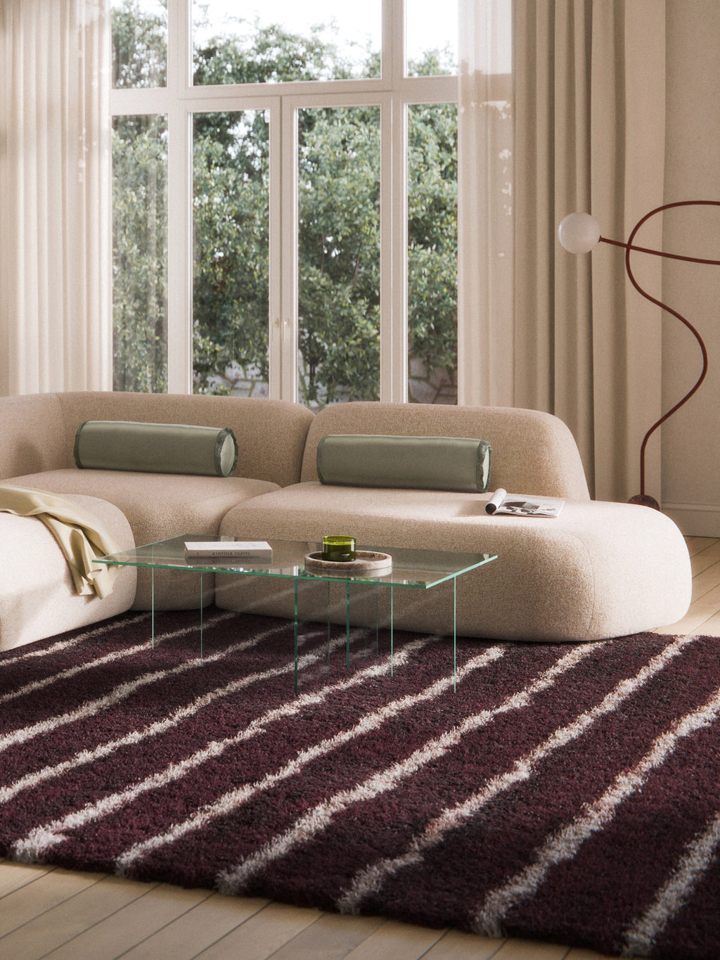 Wolke Bouclé Chaise Module