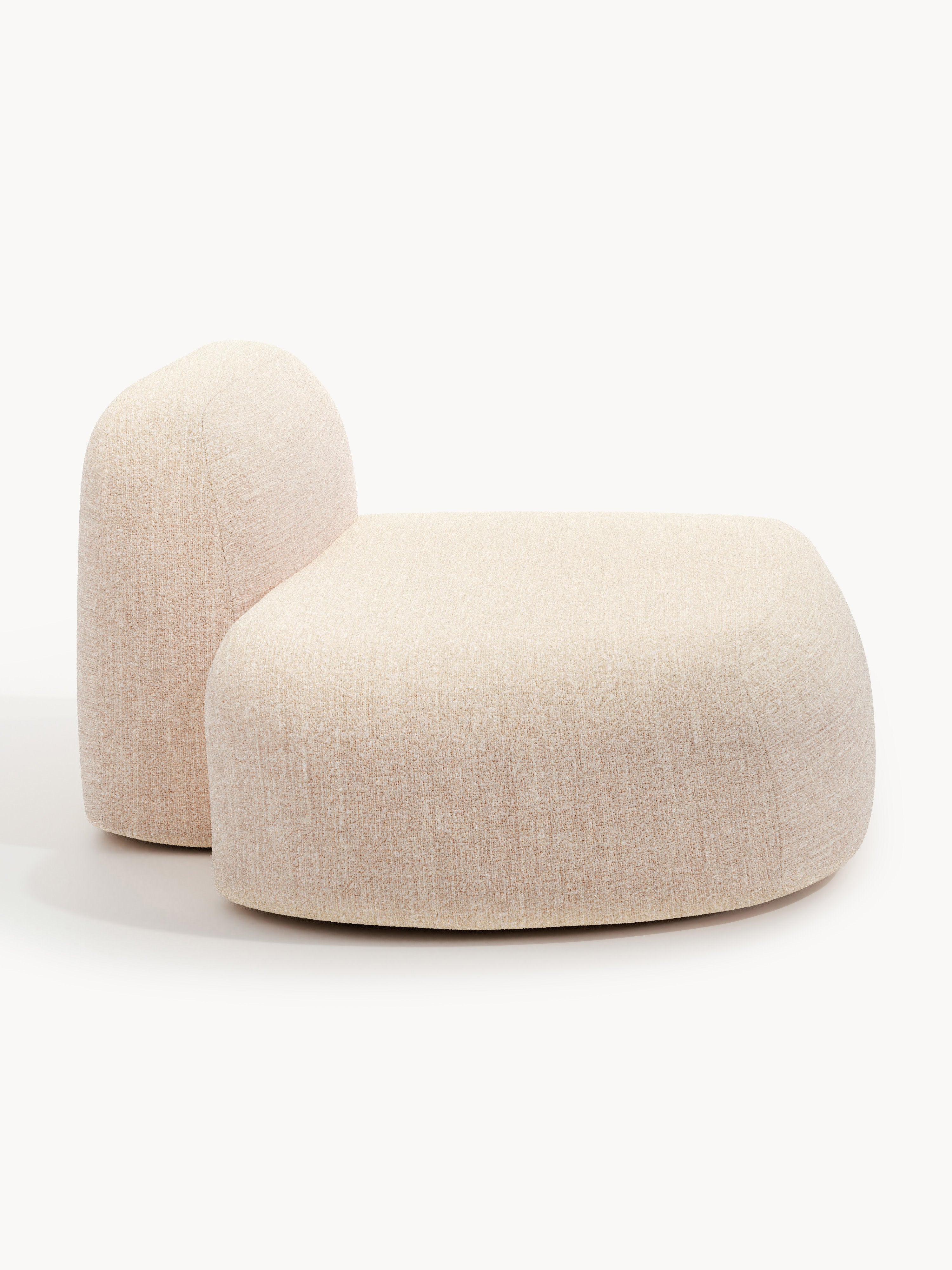 Wolke Bouclé Chaise Module