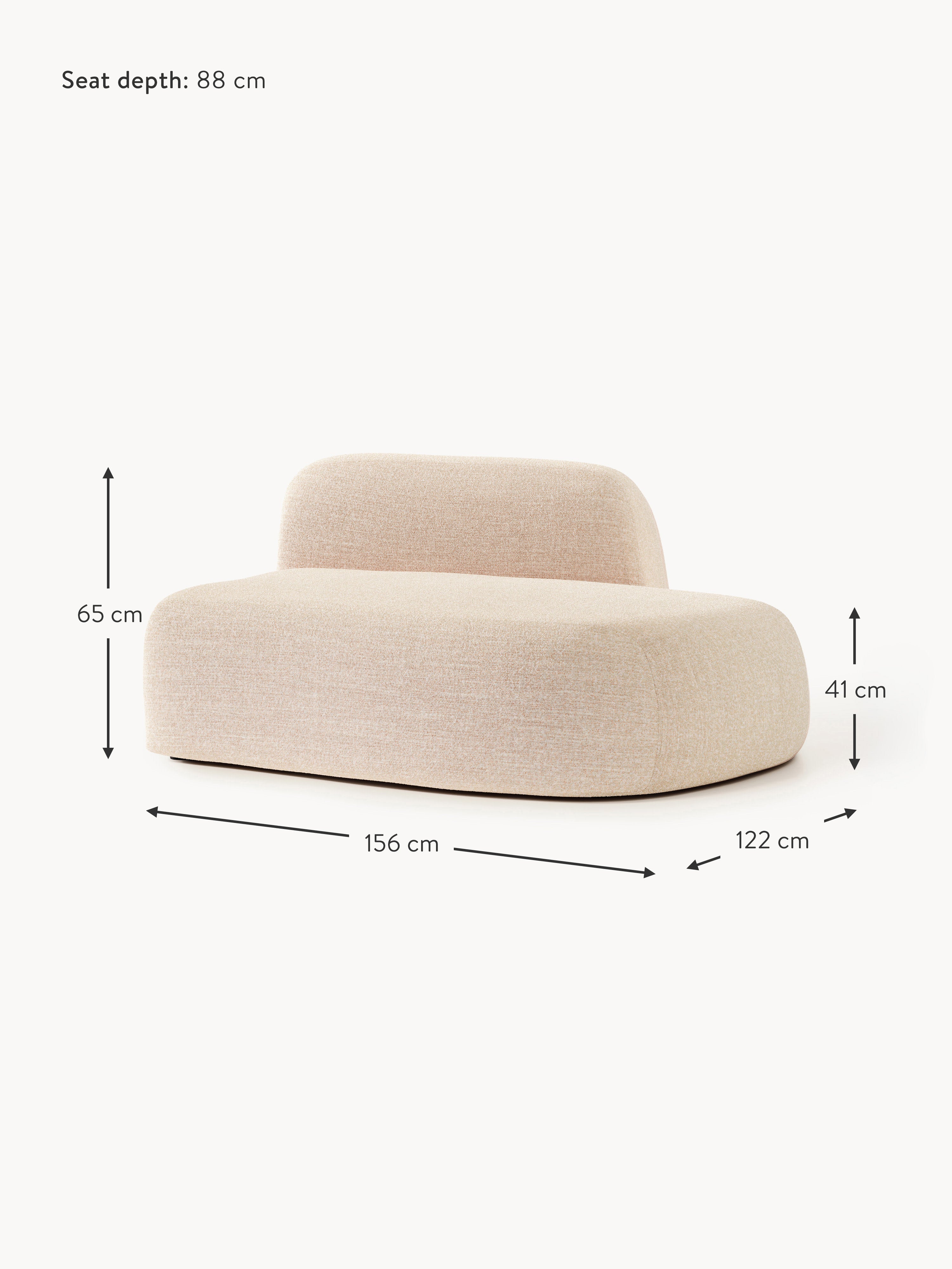Wolke Bouclé Chaise Module