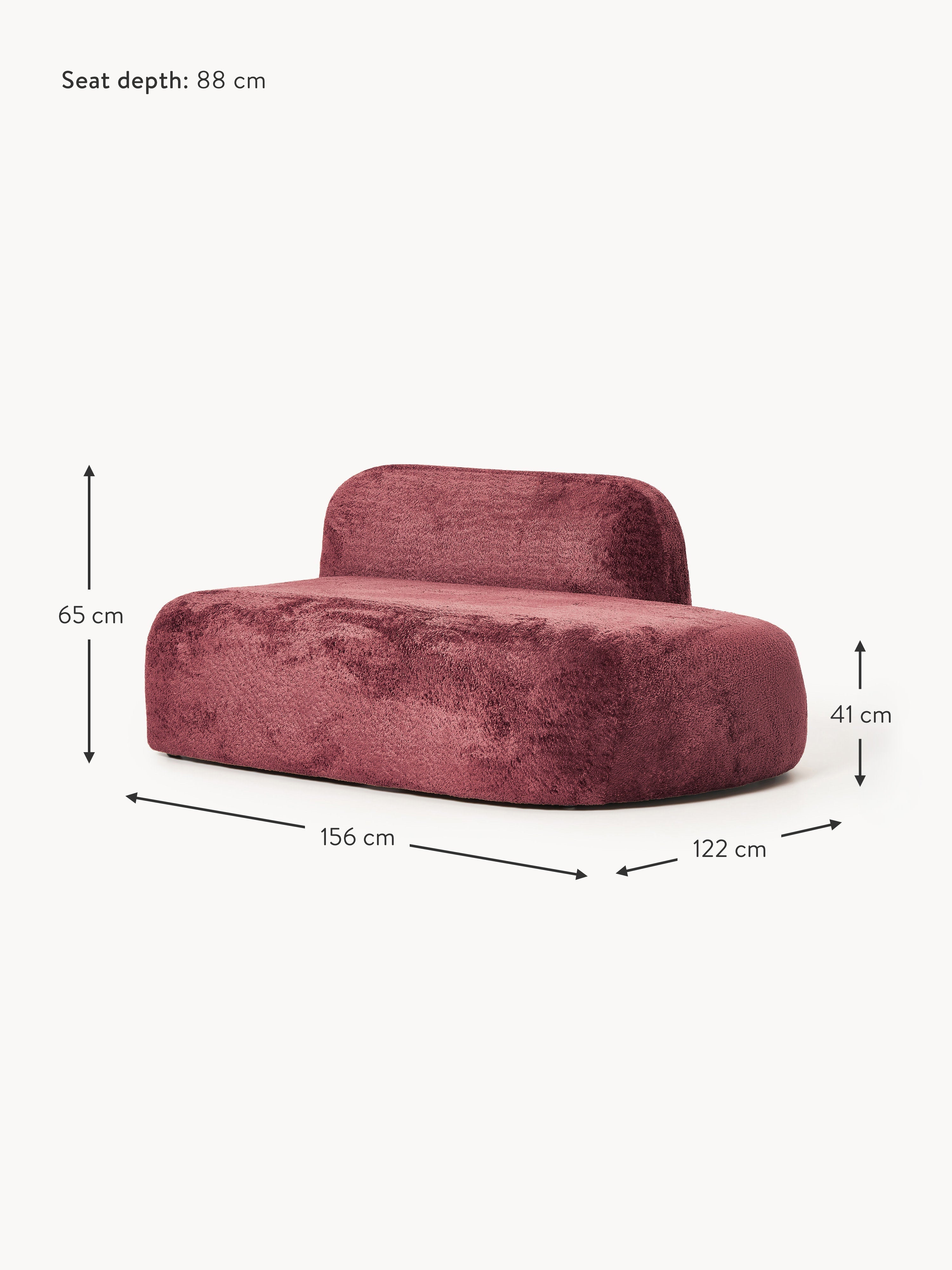 Wolke Teddy Bouclé Chaise Module