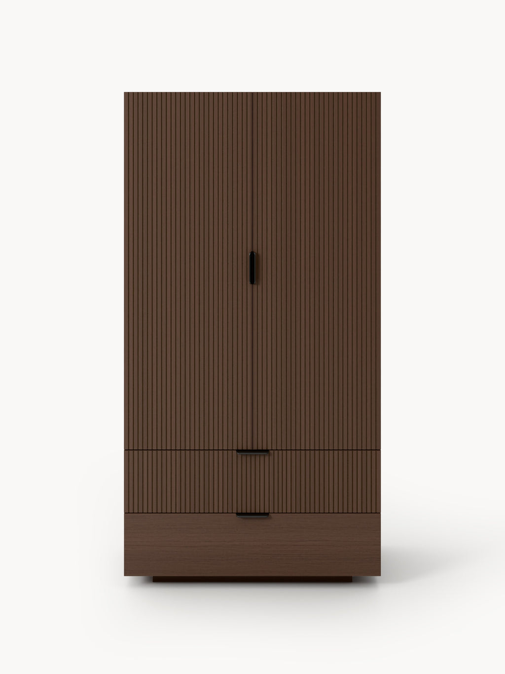 Sato Wooden Compact Wardrobe