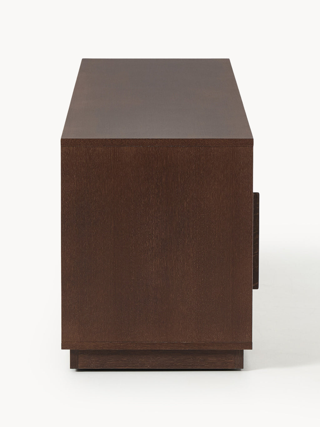 Wisp Wooden TV Stand with Upholstered Front