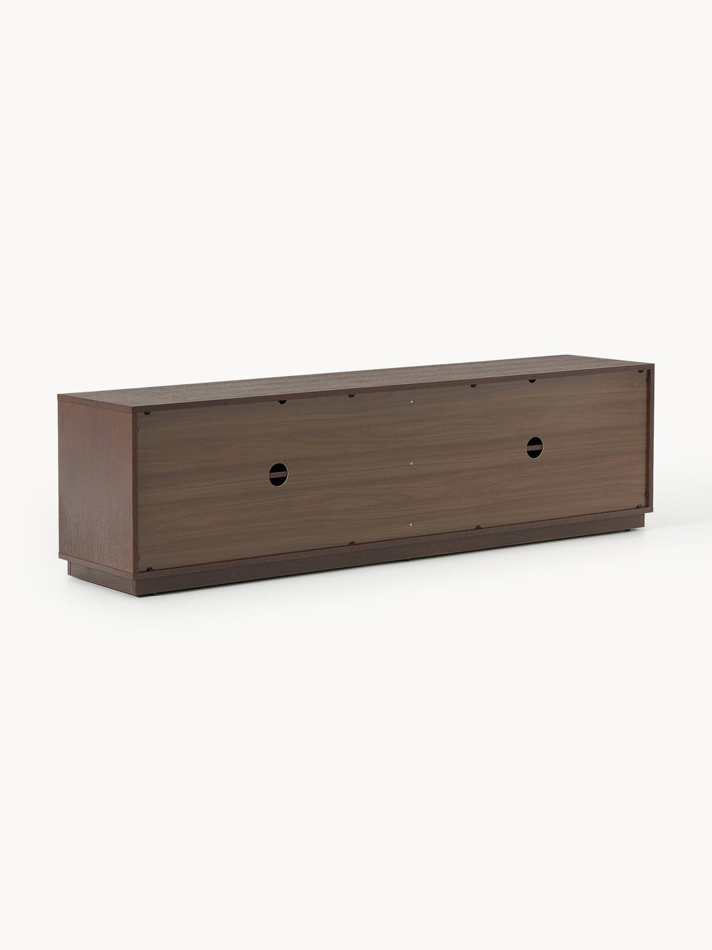 Wisp Wooden TV Stand with Upholstered Front