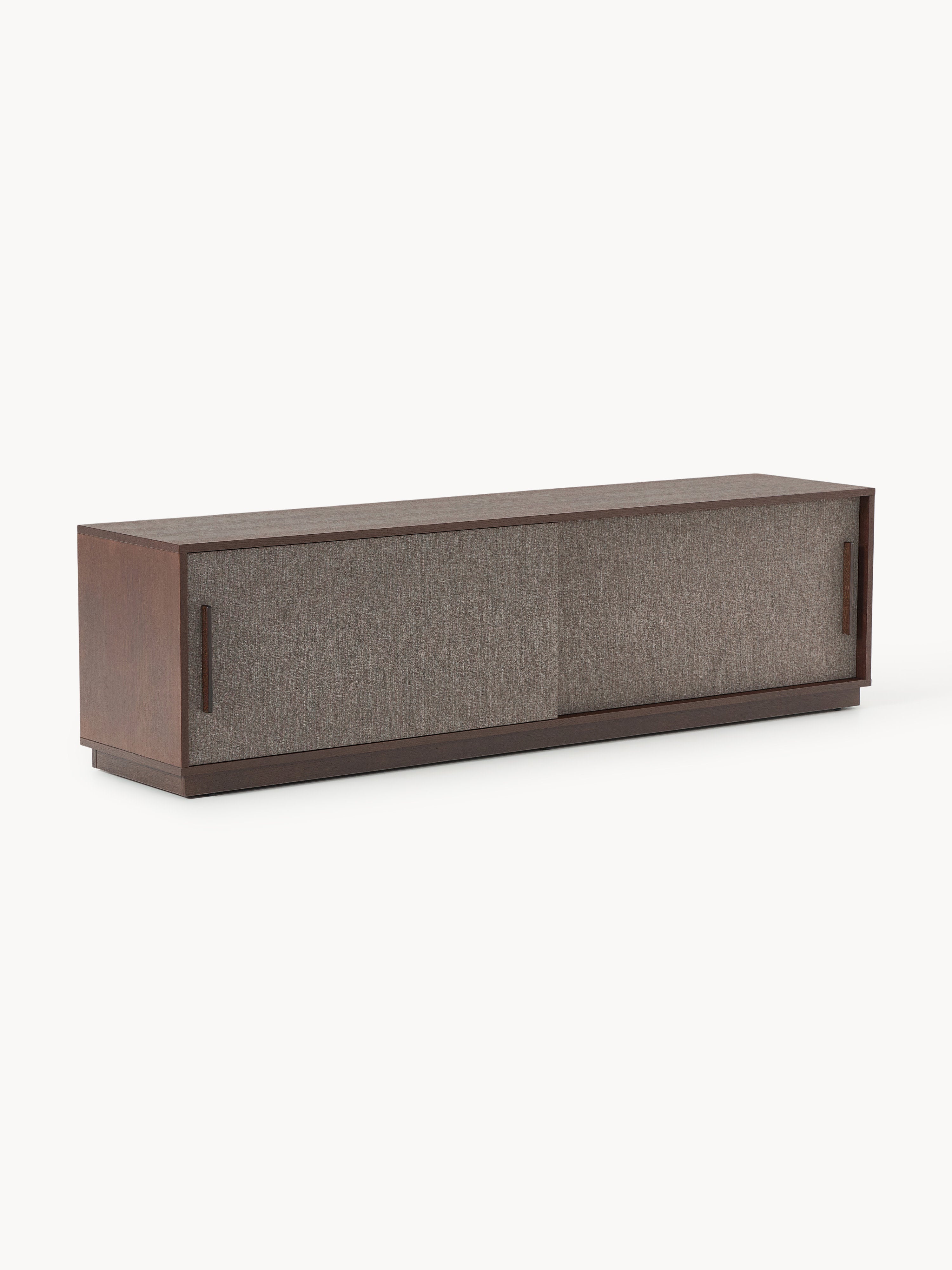 Gallery image 1 - Wooden TV Stand Wisp with Upholstered Front