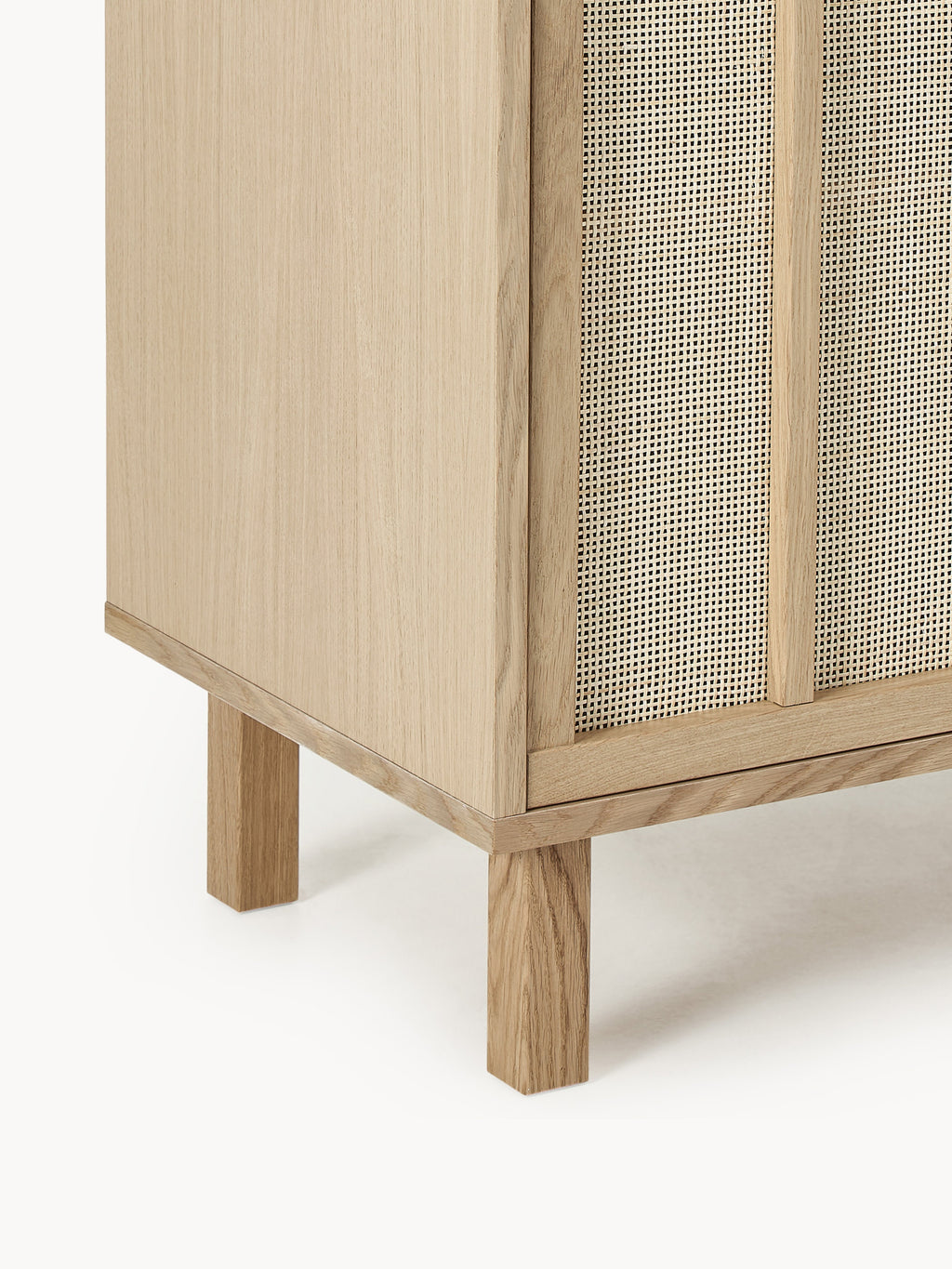 Echo Sideboard with Rattan Fronts