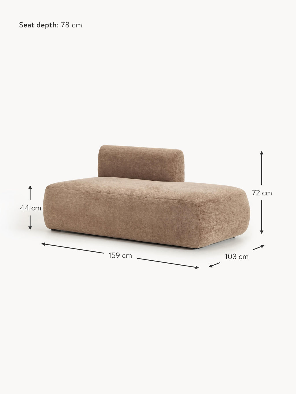 Sofia Chaise Module