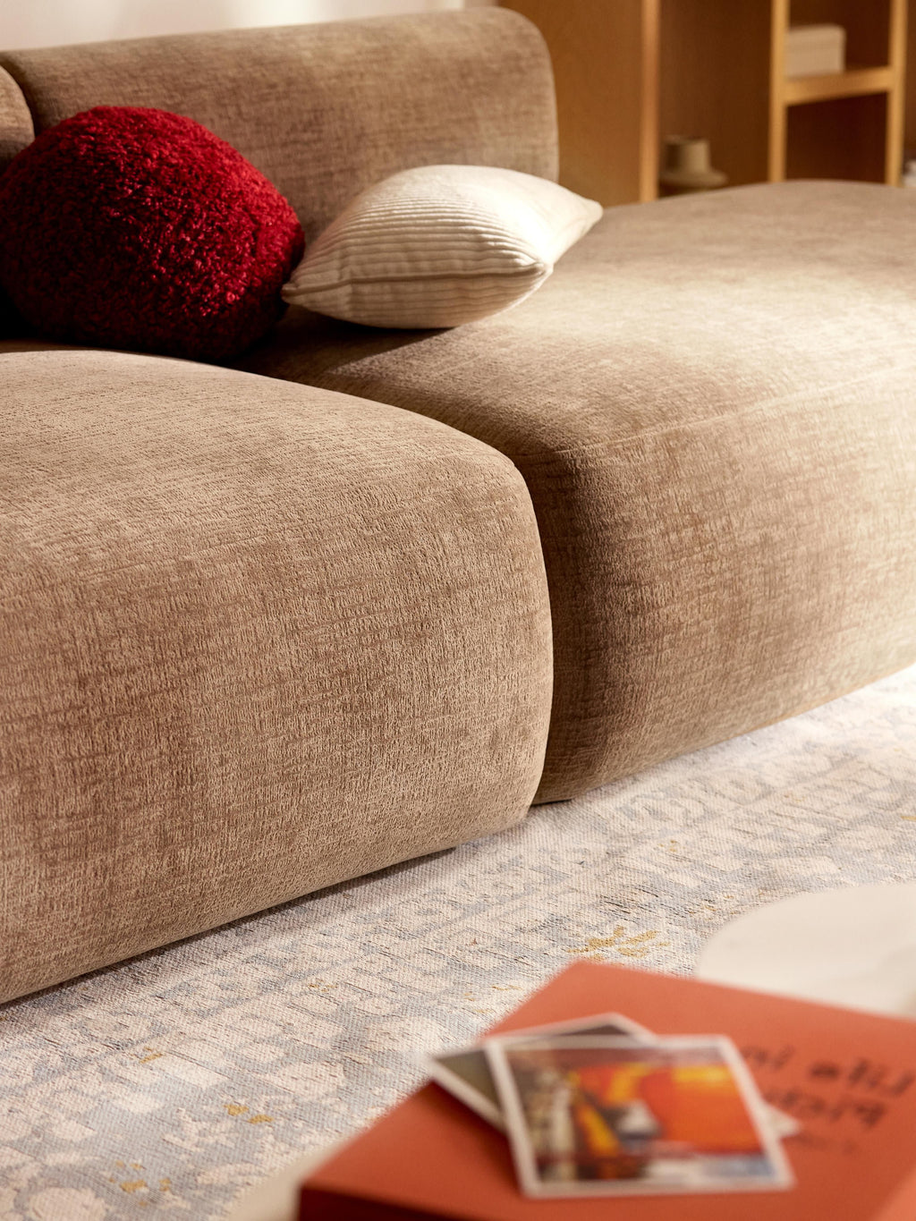 Sofia Modular Ottoman (4-seater)