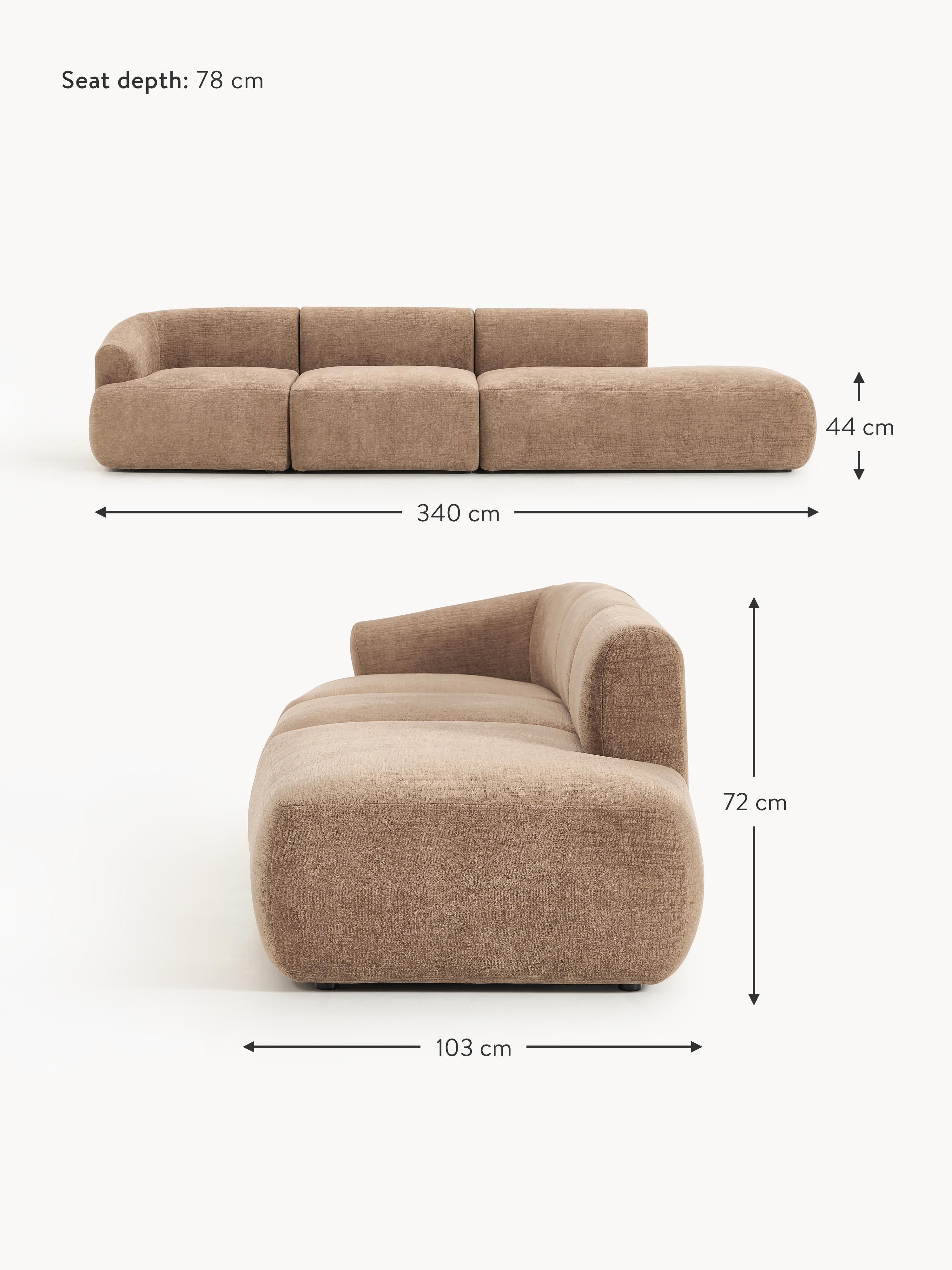 Sofia Modular Ottoman (4-seater)