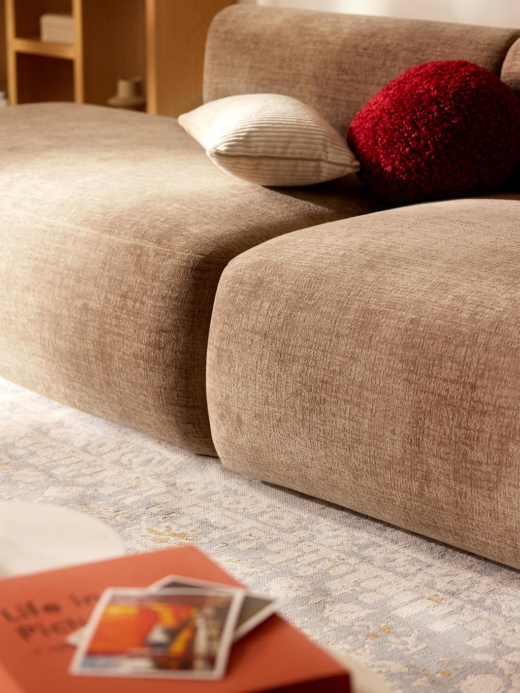 Sofia Modular Ottoman (4-seater)