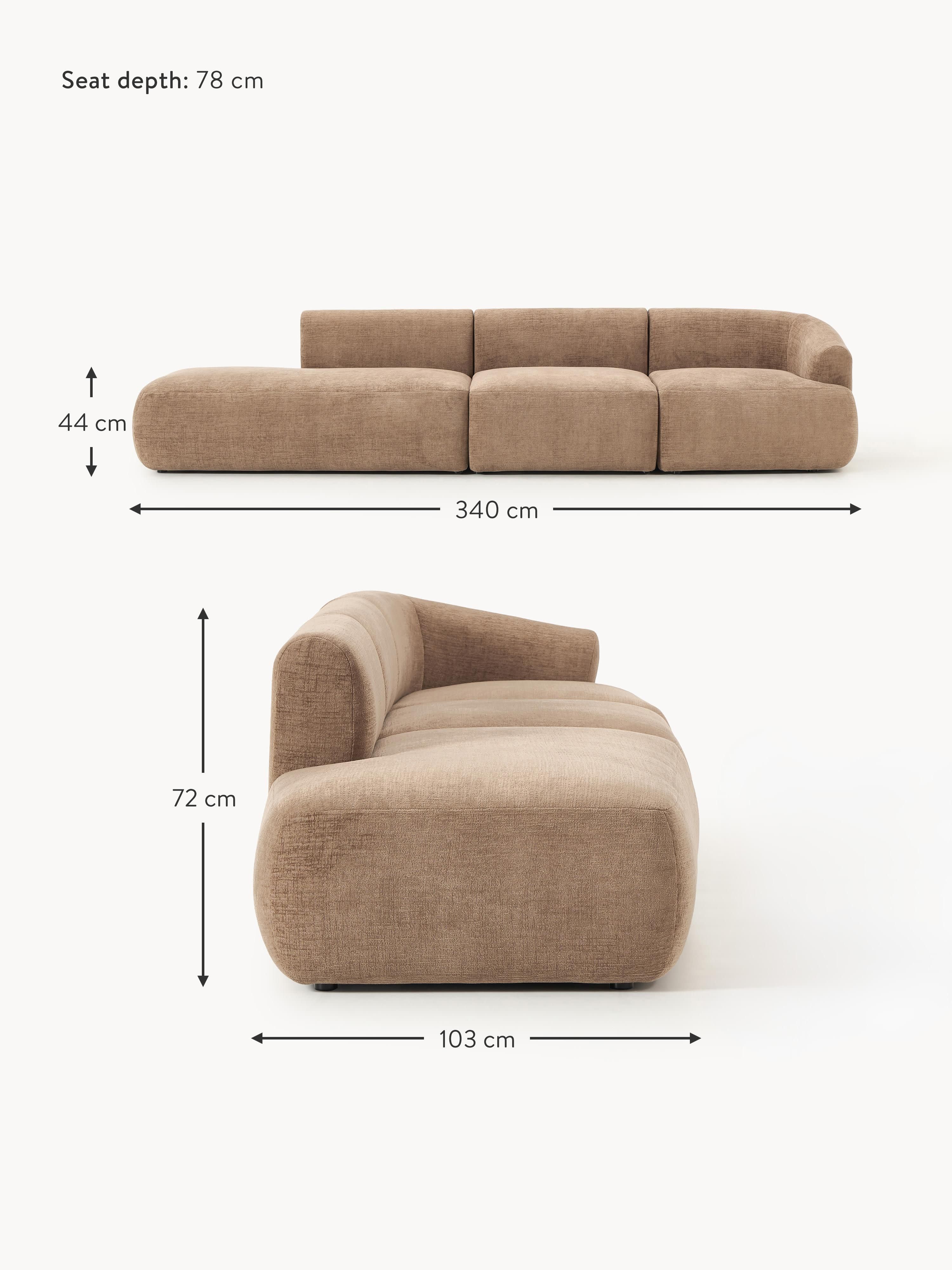 Sofia Modular Ottoman (4-seater)