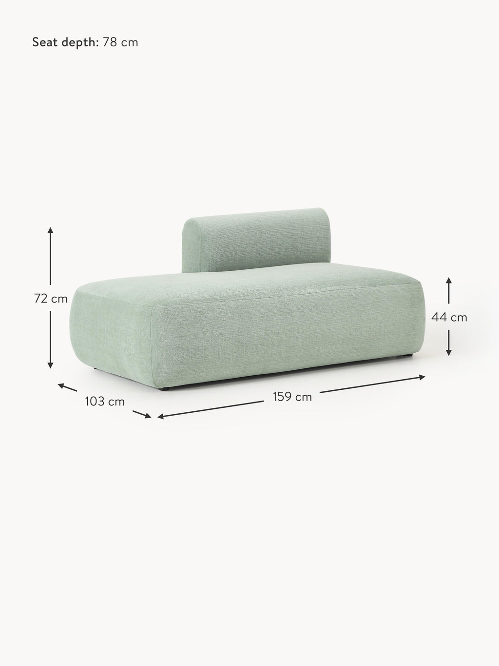 Sofia Chaise Module