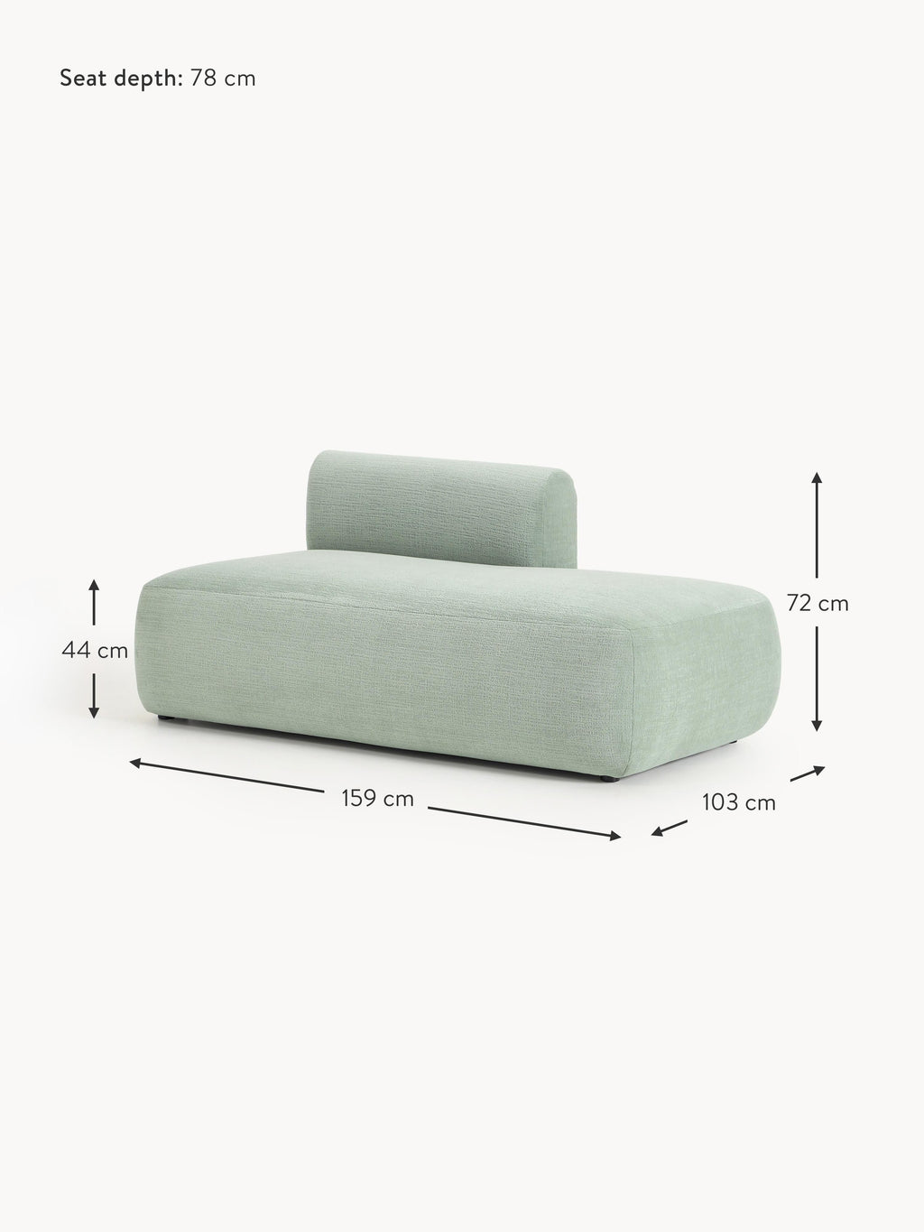Sofia Chaise Module