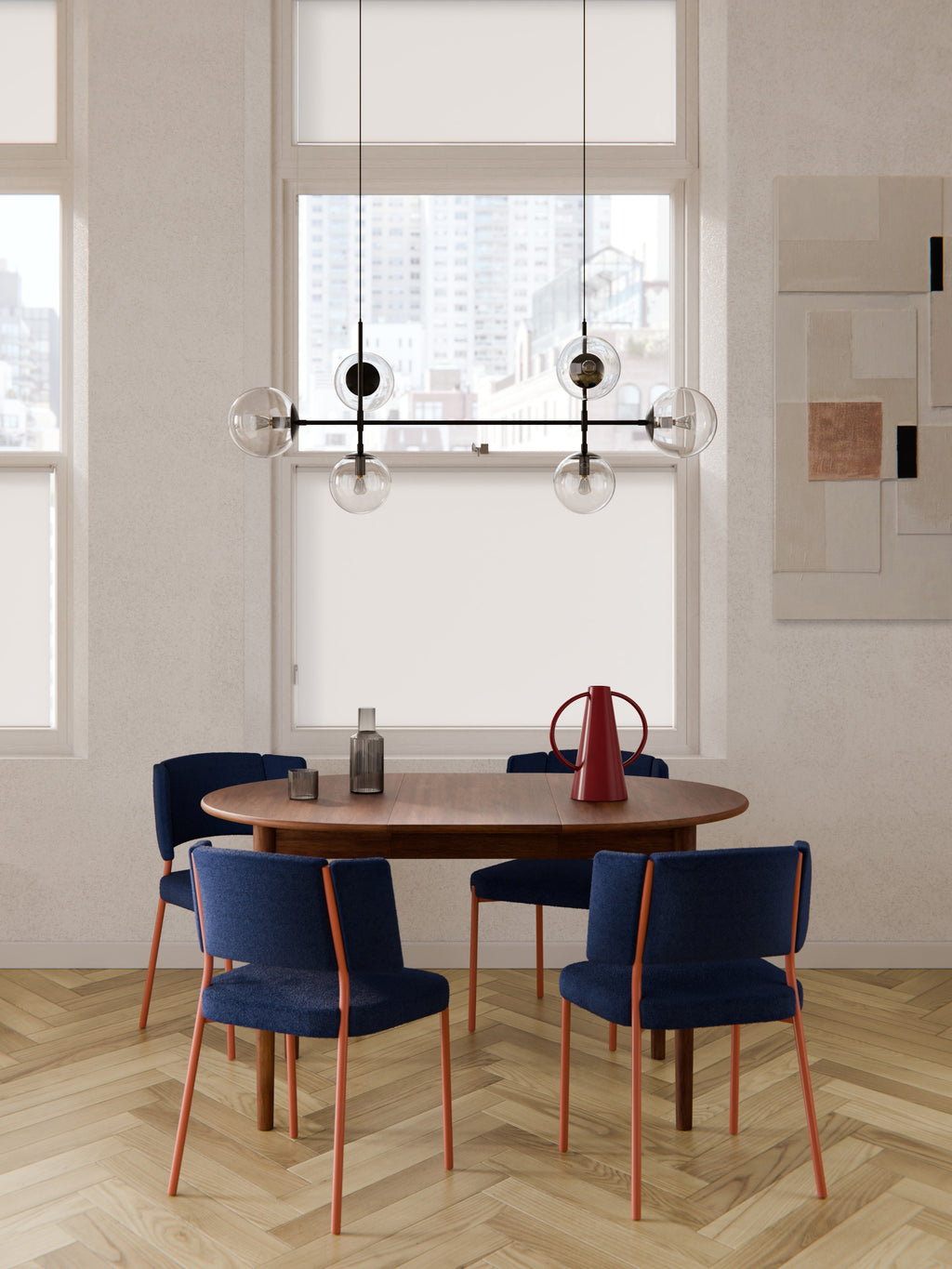Paul Round Extendable Dining Table, in various sizes